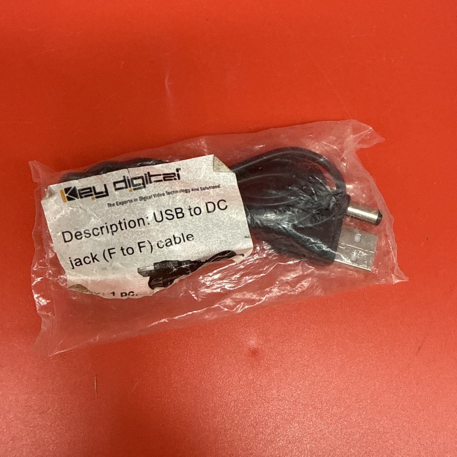 Ey Digital USB A To DC Jack 