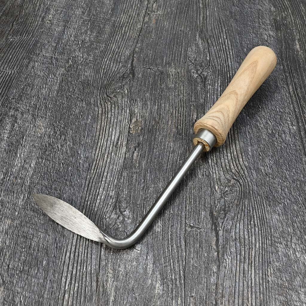 Sneeboer Cape Cod Weeder Stainless Steel Hand-Forged Ash - Right Hand Dutch NEW - Image 5