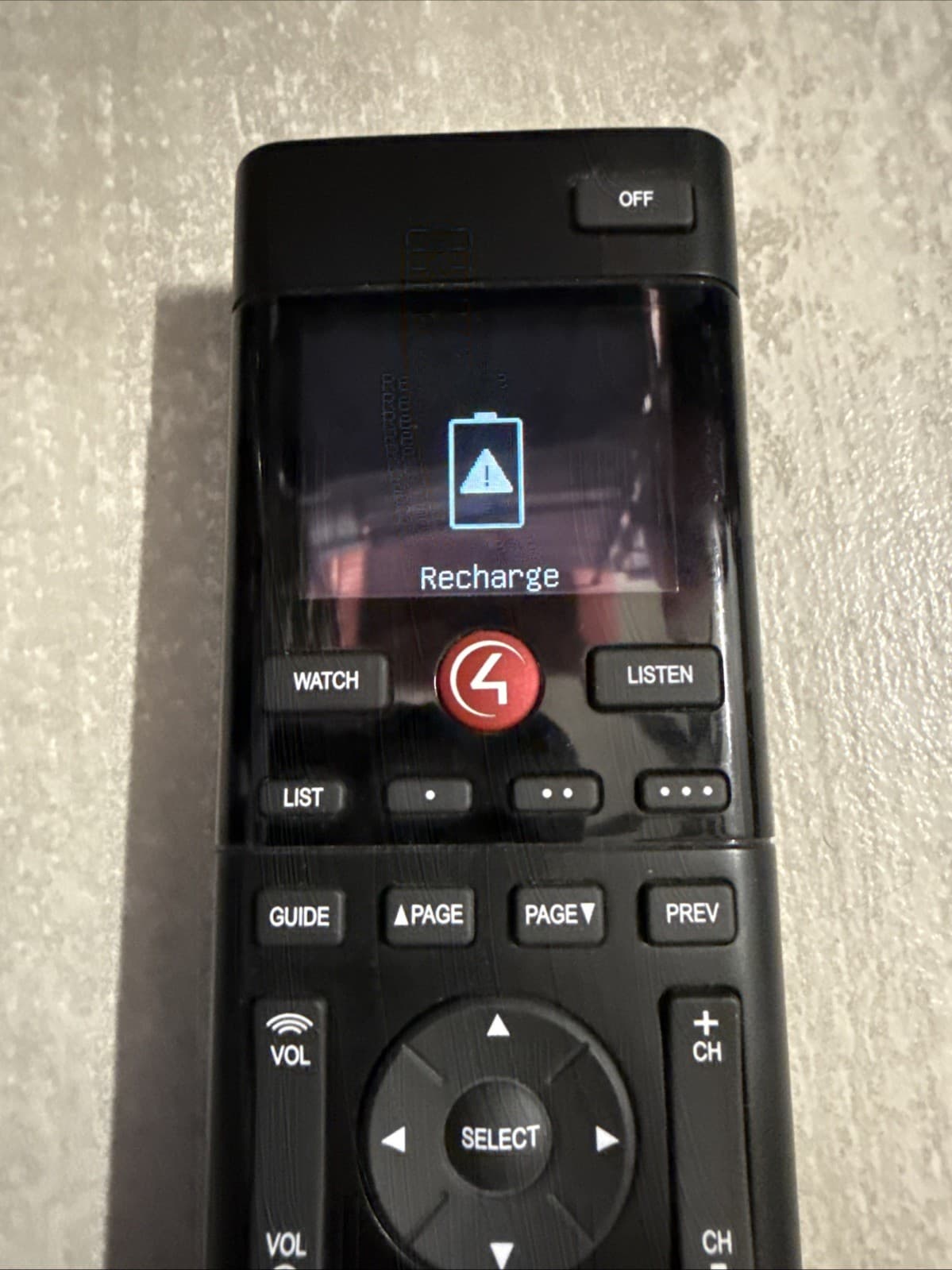 Control4 C4-SR260 Remote Control AA Version Great Condition Control 4 Black - Image 2