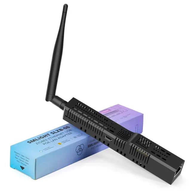 SMLIGHT Zigbee POE Ethernet Adapter Smart Hub Smart Home SLZB-06U NEW