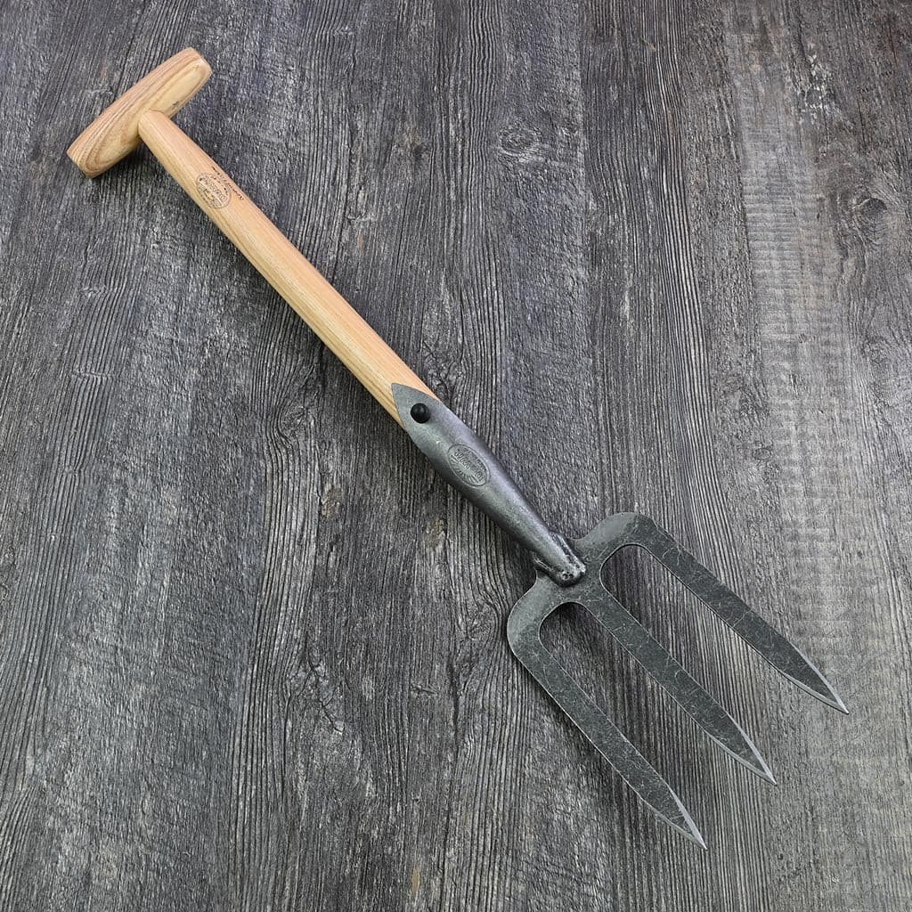 DeWit Perennial Fork Boron Steel Ash Handle Hand-Forged Digging Dutch NEW - Image 2