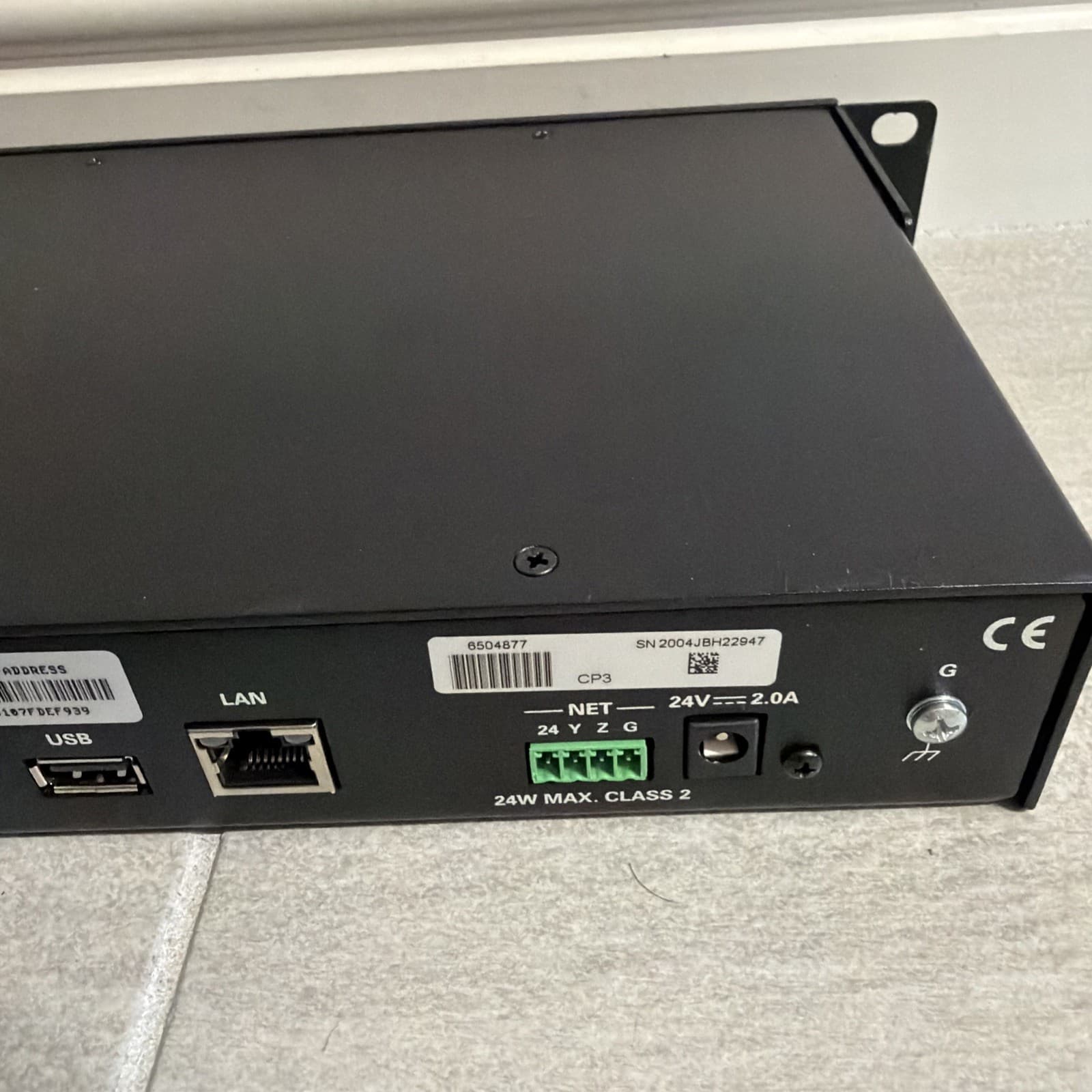 Crestron CP3 3-Series Control System (6504877) With Rack Ears - Image 12