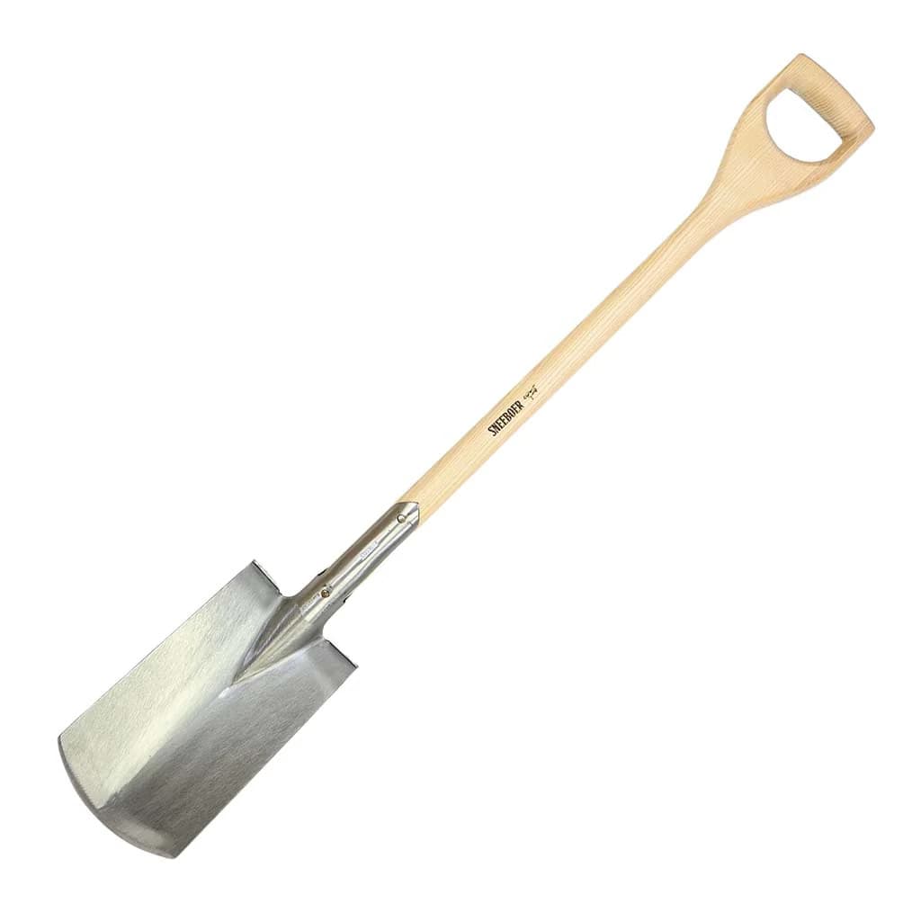 Sneeboer Large Garden Spade - D Handle Stainless Steel Hand-Forged Digging NEW