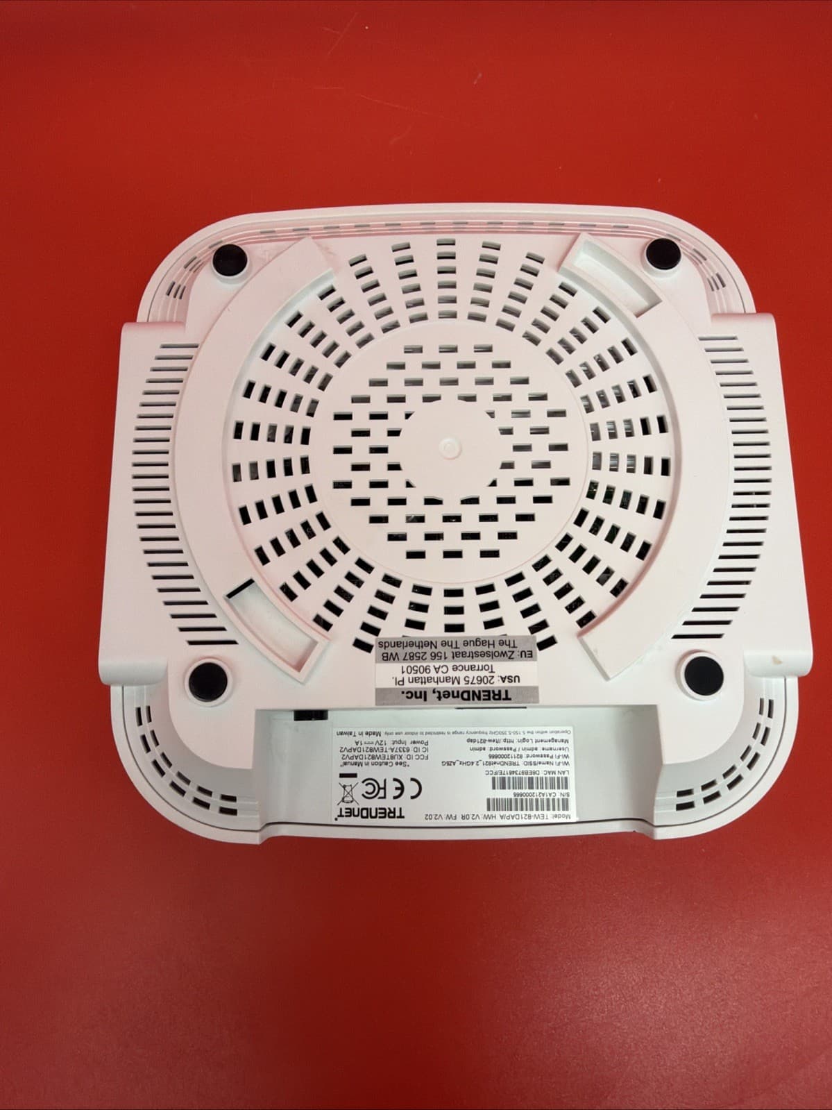 TRENDnet TEW-821 DAP /A Wireless Access Point - No Power Cord Included White - Image 4