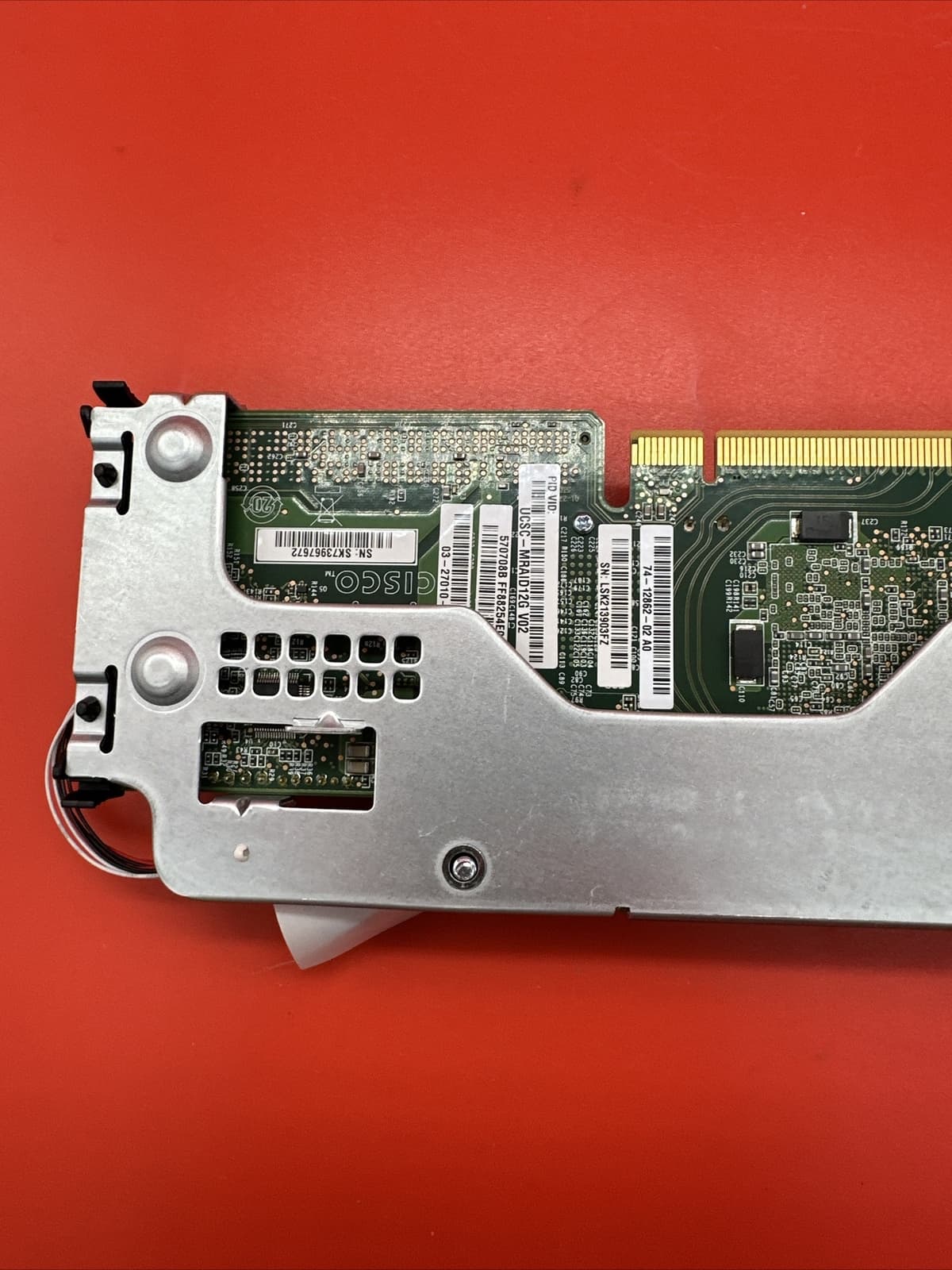 Cisco UCSC-MRAID12G-1GB Raid Controller With Bracket And Short 74-13017 Cable - Image 5