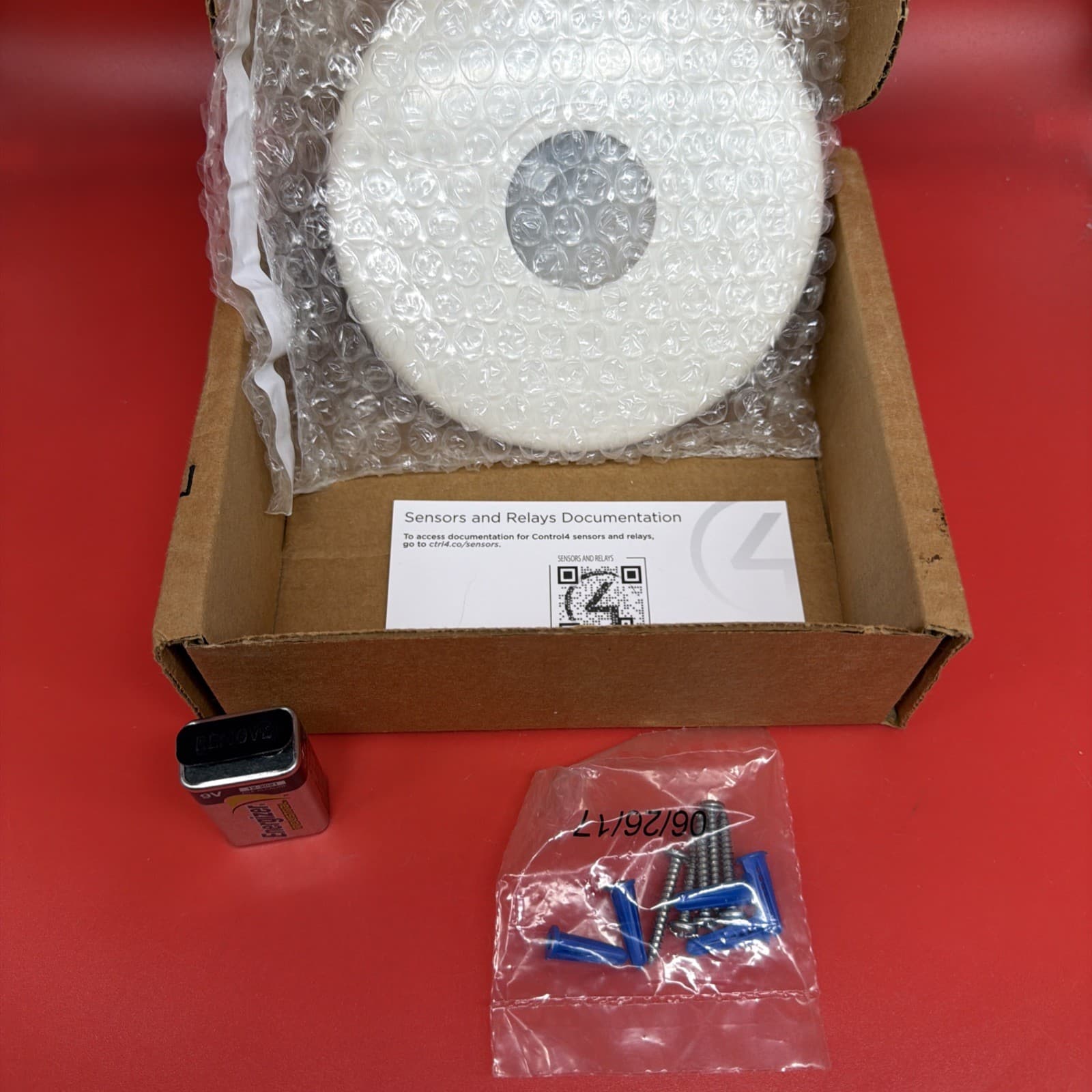 Control 4 ZCA-WMS10-C-ZP Ceiling Mount Wireless Motion Sensor White