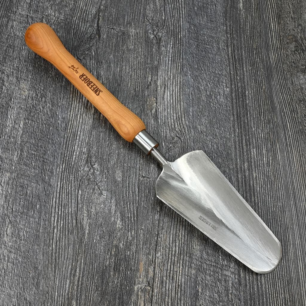 Sneeboer Flower Bed Garden Trowel - Bulb Handle Stainless Steel Hand-Forged NEW - Image 2