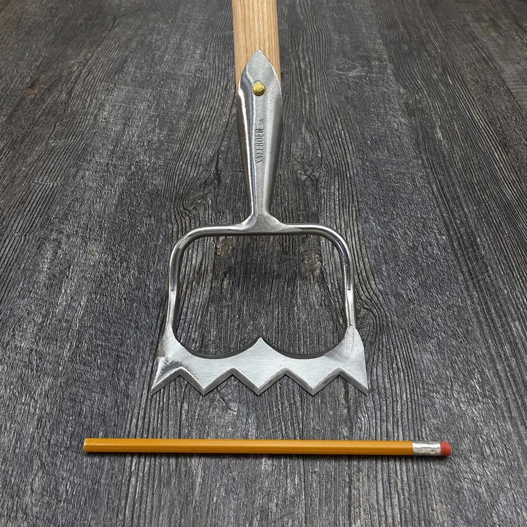 Sneeboer Royal Dutch Garden Hoe Stainless Steel Hand-Forged NEW - Image 4