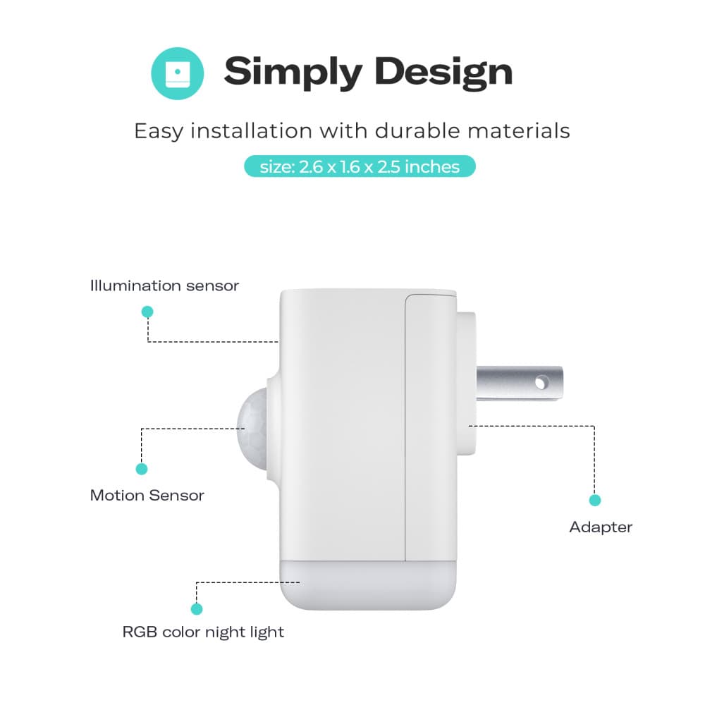 ThirdReality Multi-Function Night Light Smart Sensor Smart Home NEW - Image 3