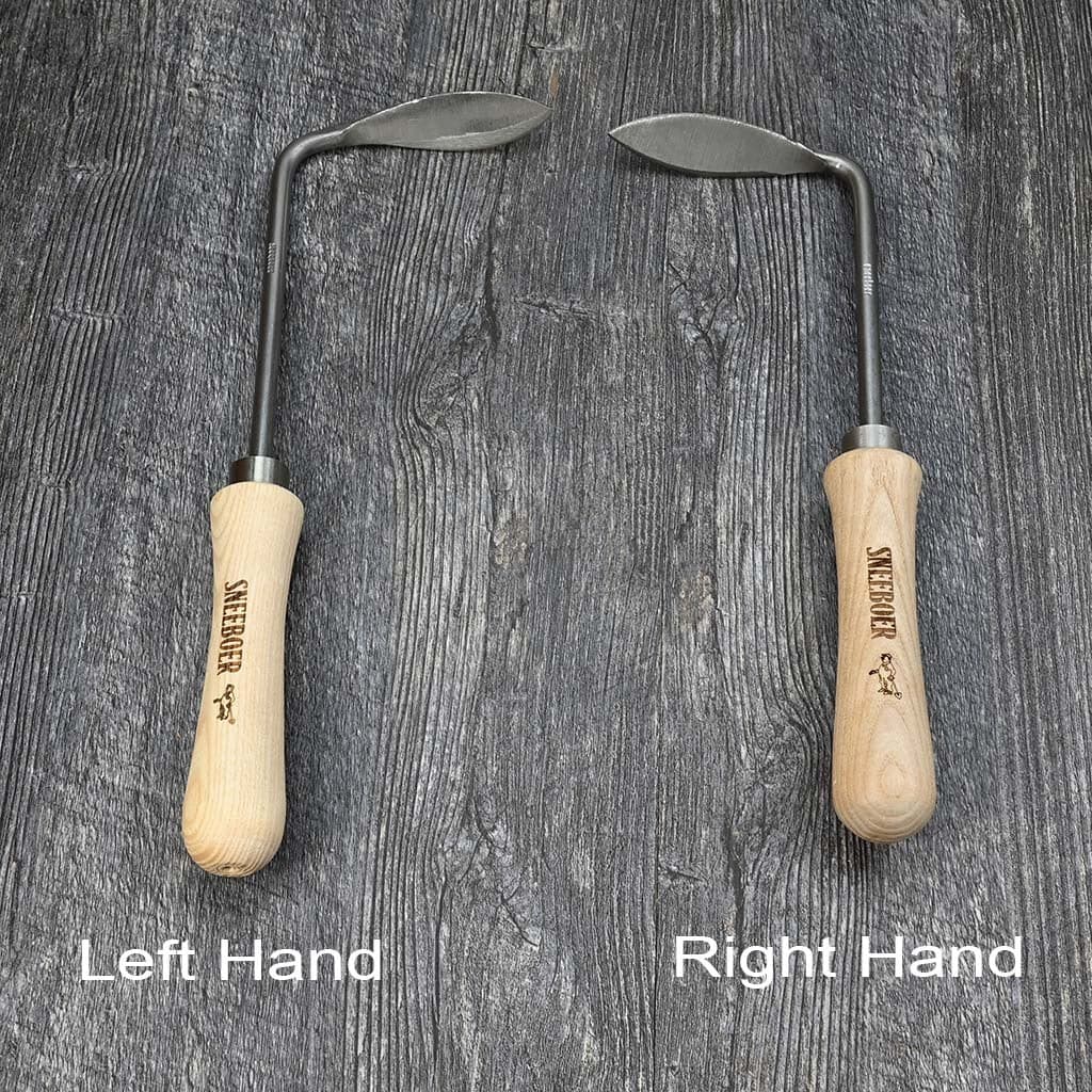 Sneeboer Cape Cod Weeder Stainless Steel Hand-Forged Ash - Right Hand Dutch NEW - Image 2