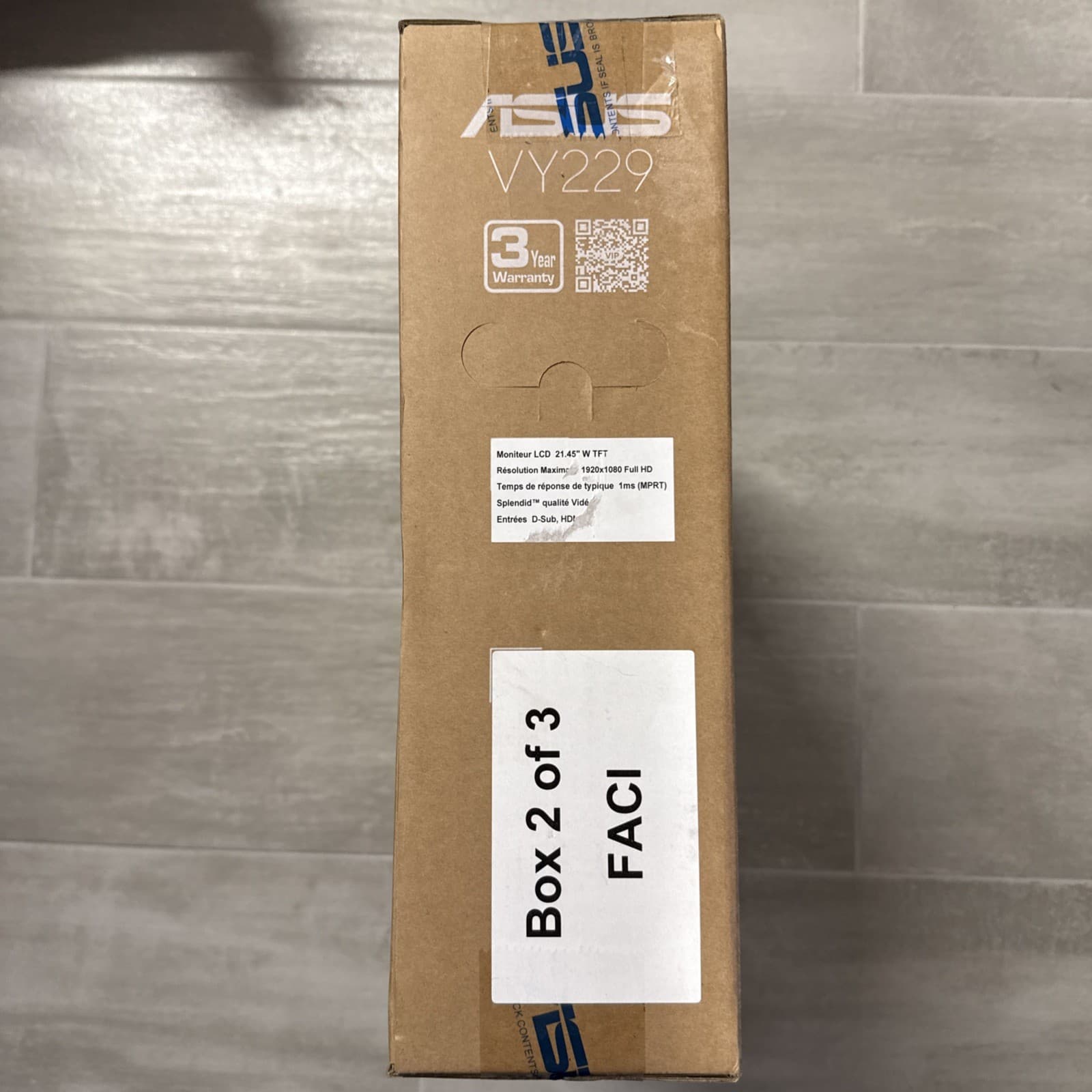 Asus VY229HE EyeCare+ 22" IPS 1920x1080 New Open Box Black B0CC828QV7 21.5 in - Image 5