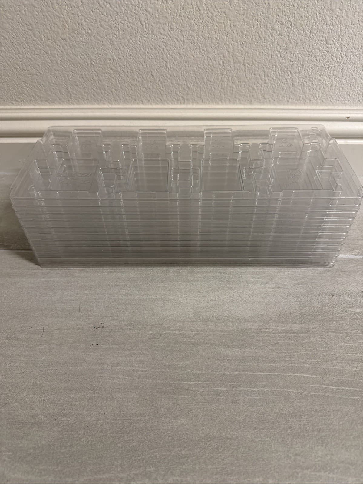 Qty 10 Intel Xeon LGA3647 Processor Tray 2015-32A 88x56.5 Plastic Clear - Image 2