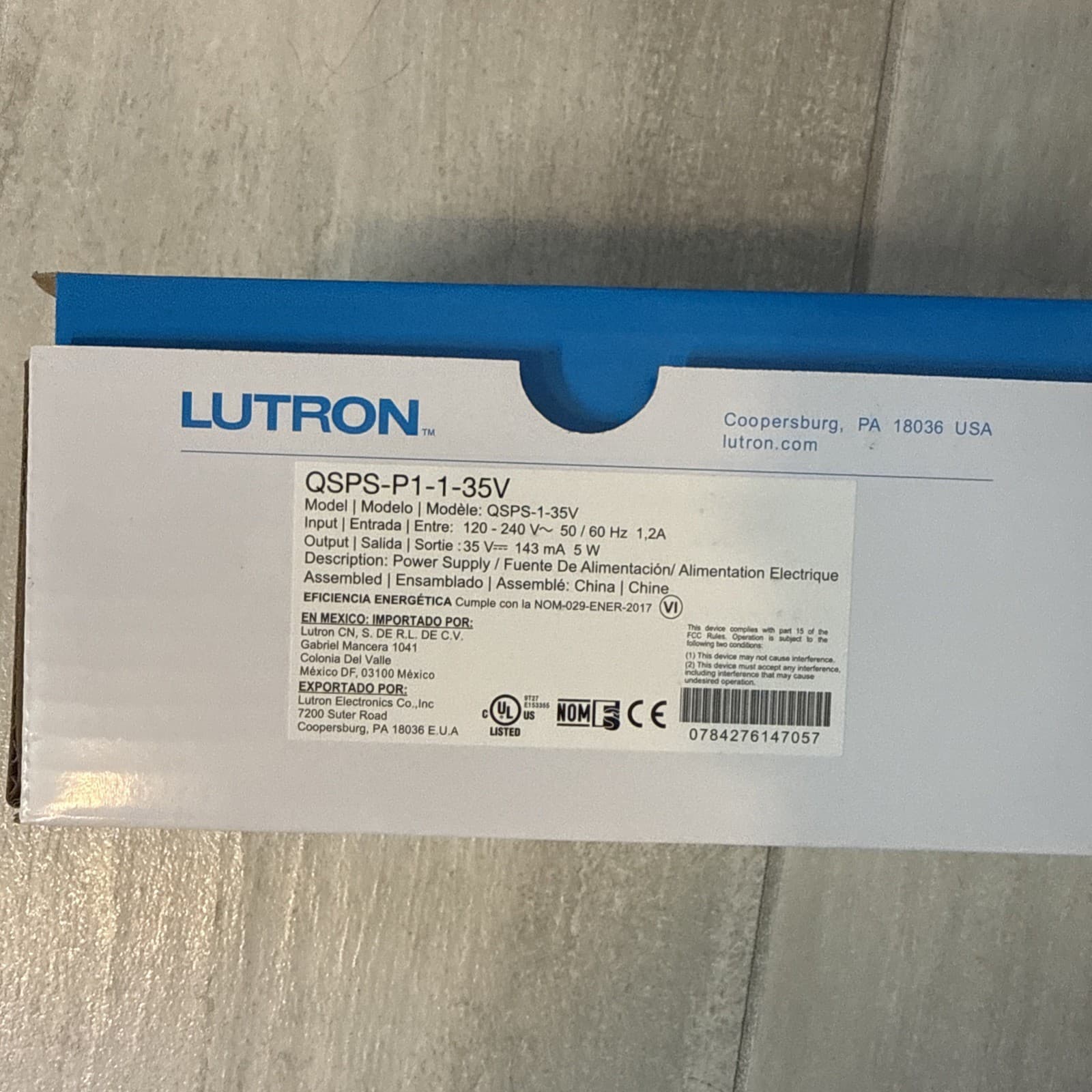 LUTRON - QSPS-P1-1-35 V Power Supply for Shades! NEW! - Image 7