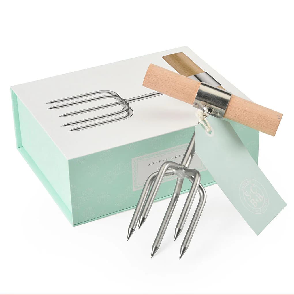 Burgon & Ball Sophie Conran Twist Cultivator Hand Weeder Stainless Steel NEW - Image 2