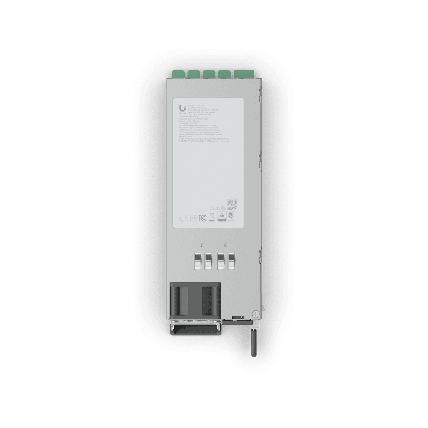 Ubiquiti Hot-Swappable Power Module (1,200W) UACC-PSU-54V-1200W - NEW SEALED
