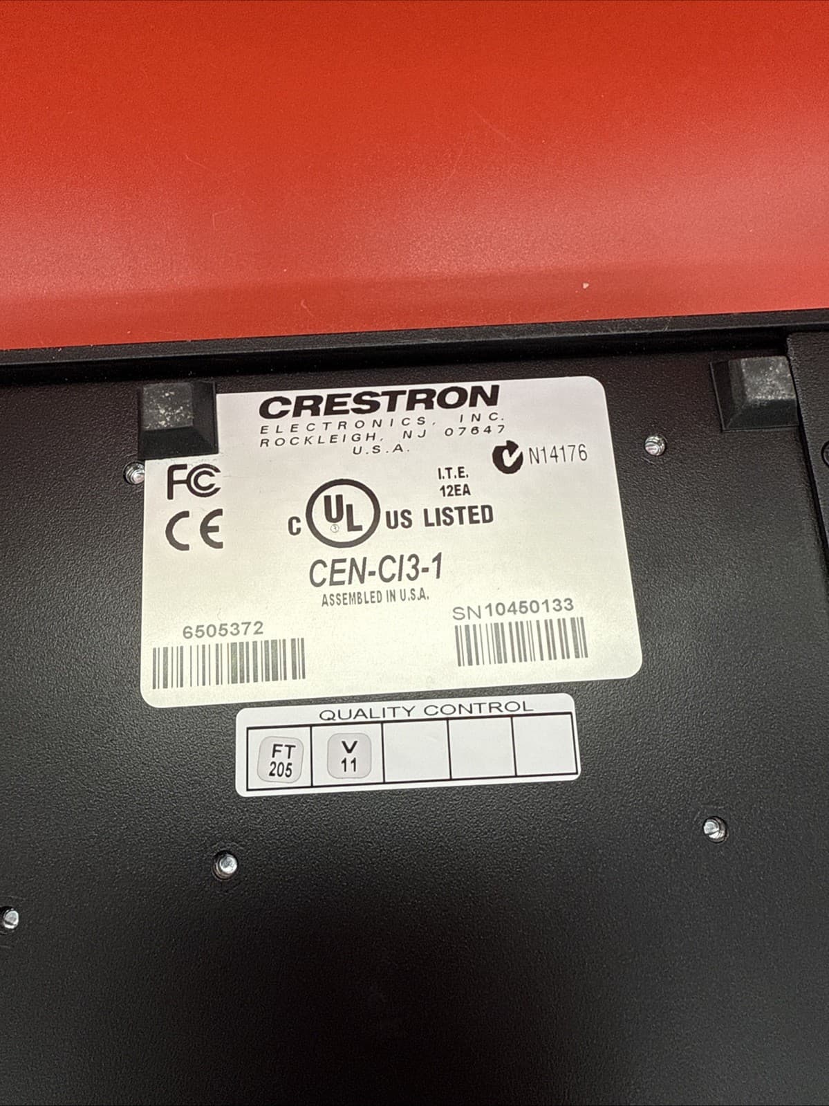 Crestron CEN-CI3-1 With C3COM-3 RS232 Card & AC Adapter Binding Post - Image 9