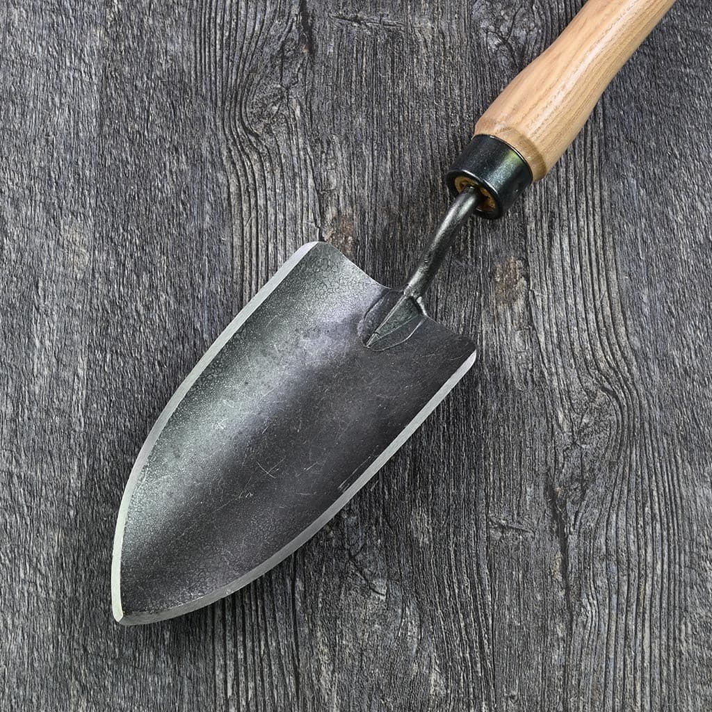 DeWit Drop Grip Dutch Trowel Boron Steel Ash Handle Hand-Forged Planting NEW - Image 3