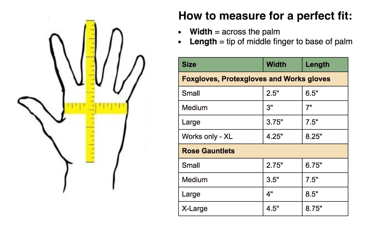 Foxgloves Gardening Gloves Gauntlet Extra Protection From Medium NEW - Image 3