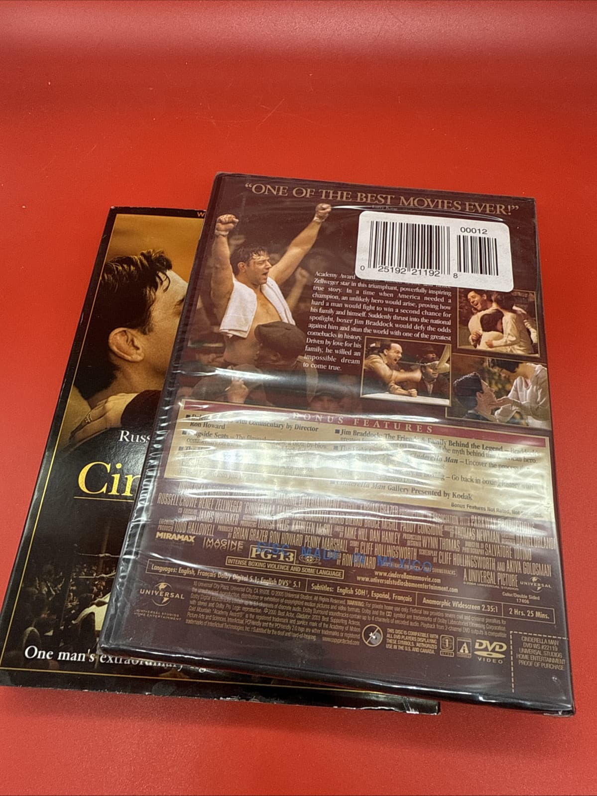 Cinderella Man DVD Widescreen Russell Crowe Renee Zellweger New - Image 6