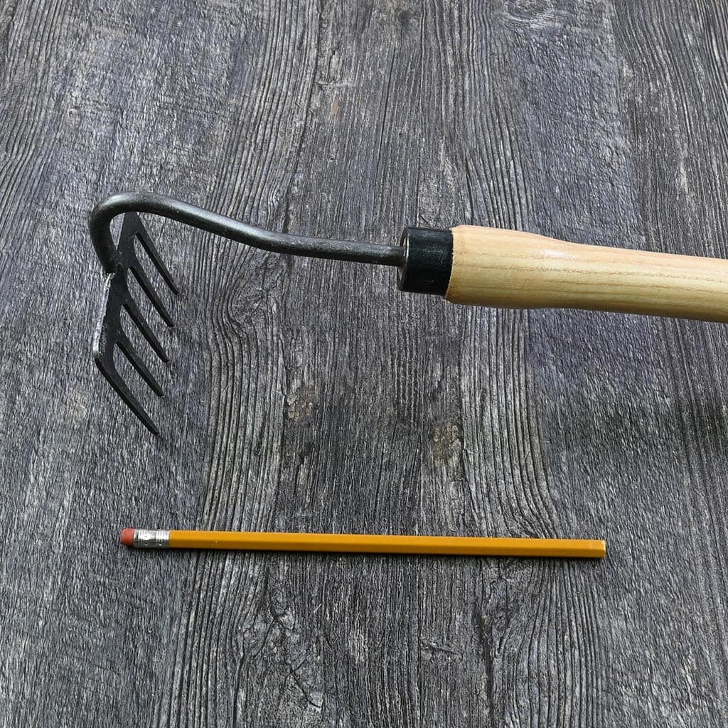 DeWit Garden Rake Drop Grip 5-Tine NEW - Image 4