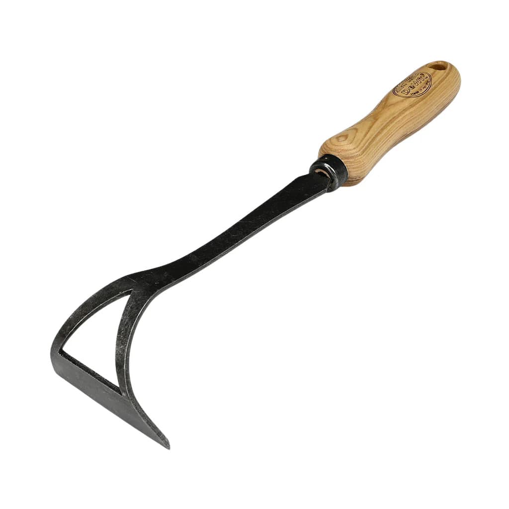 DeWit Bio Onion Hoe Boron Steel Ash Handle Hand-Forged Weeding Cultivating NEW