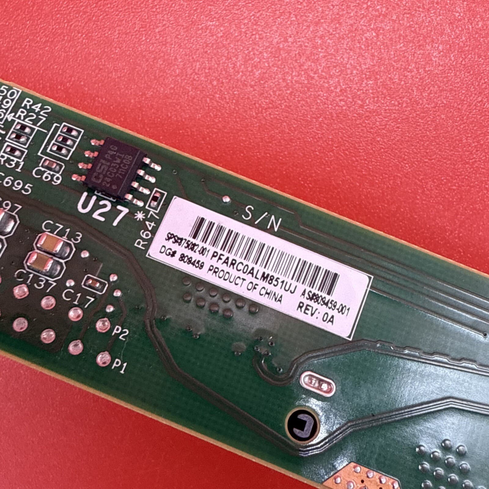 875082-001 Hewlett-Packard 3.5" LFF 4-Bay Backplane Assembly DL380 G10 - Image 9
