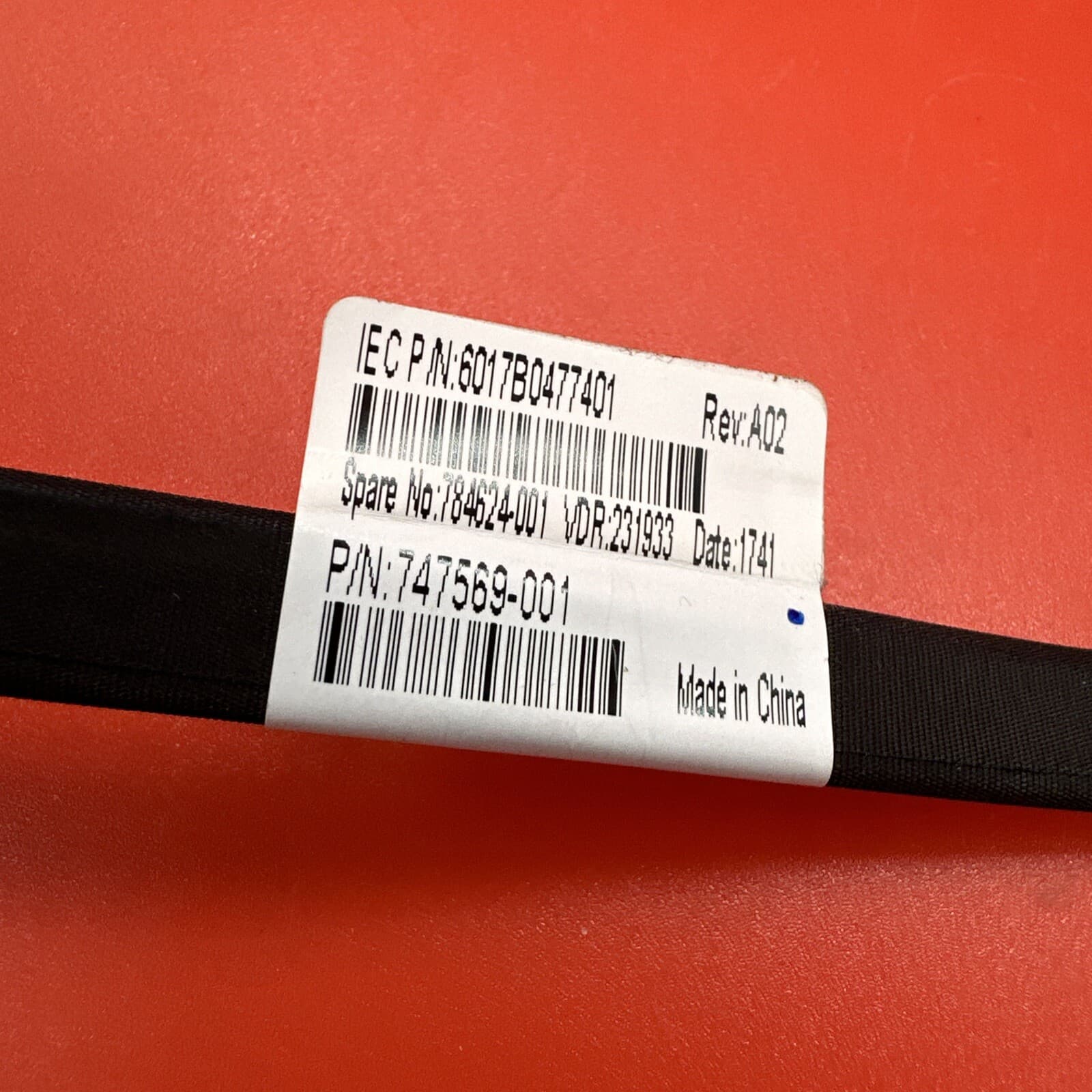 HP 784624-001 747569-001 Split Power Cable For DL380 G9 Rear Backplane to Front - Image 2