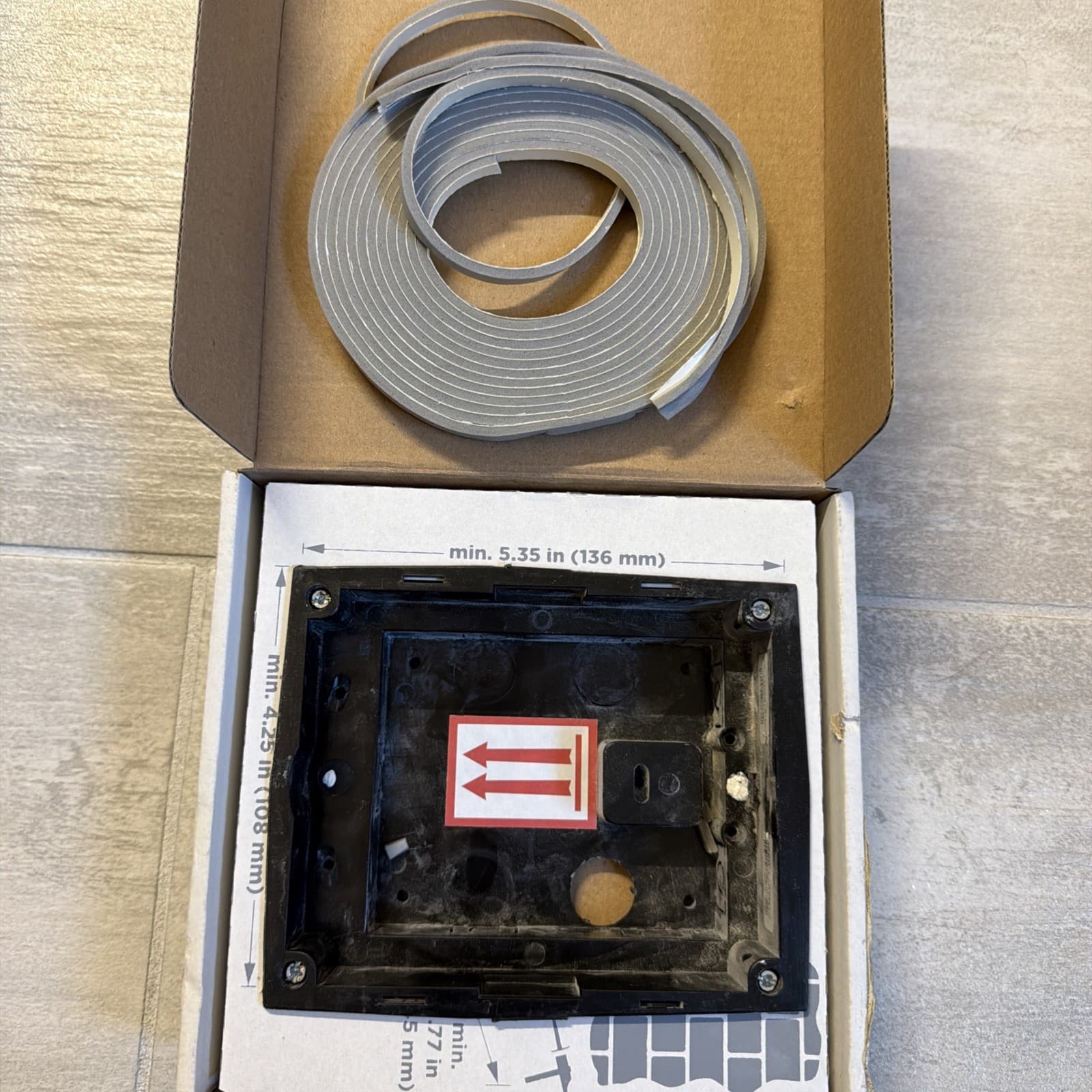 Control4 DS2 Mini Box For Flush Install 9155017-C4