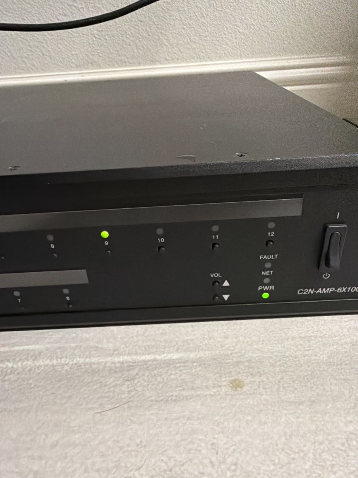 Crestron C2N-AMP-6X100 12 Channel Audio System Black C2NAMP6X100 Digital DIN - Image 19