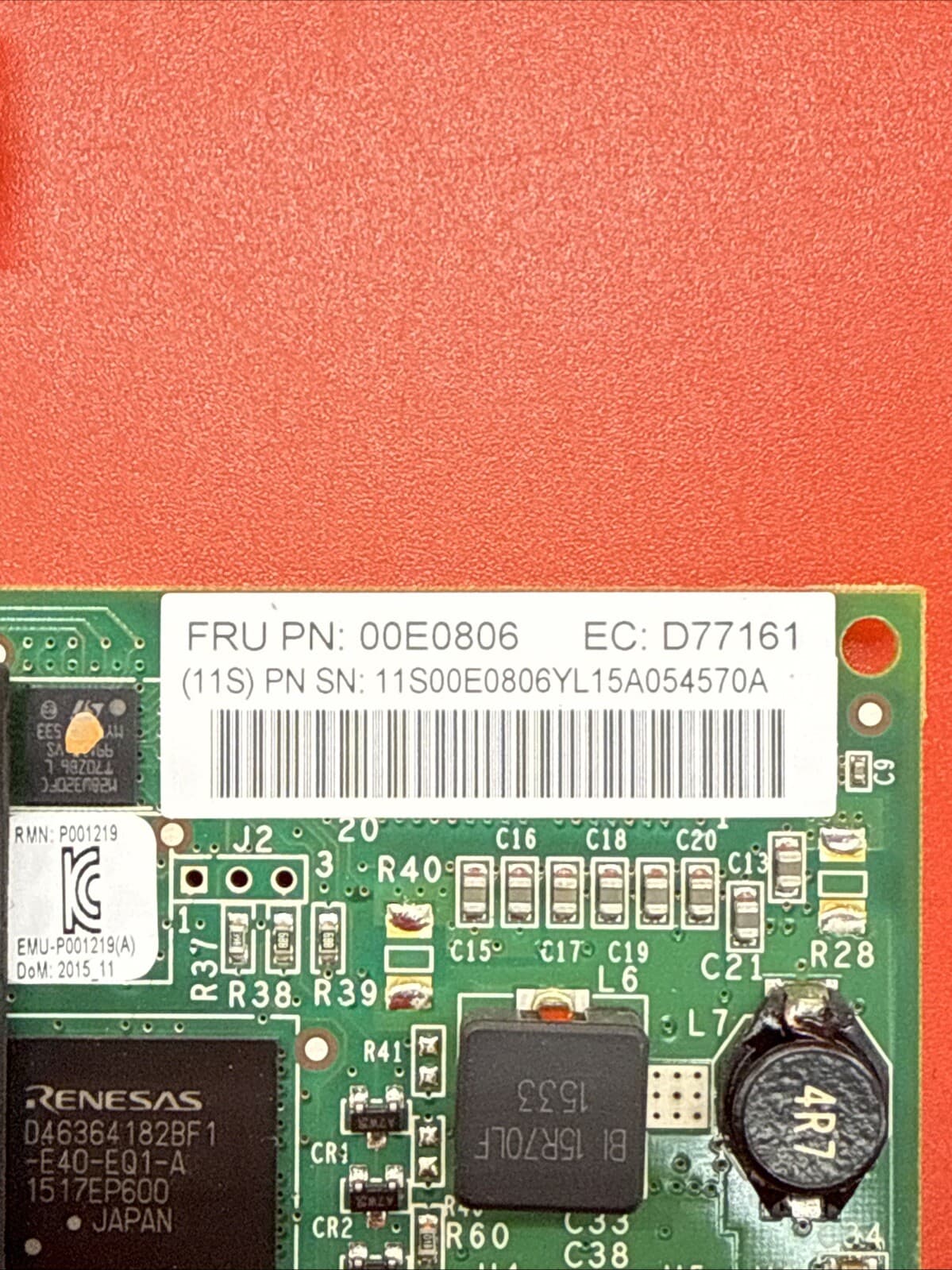 IBM Power8 577D 00E0806 8Gb 2 Port FC PCI-e Full Height HBA + SFP Transceivers - Image 4