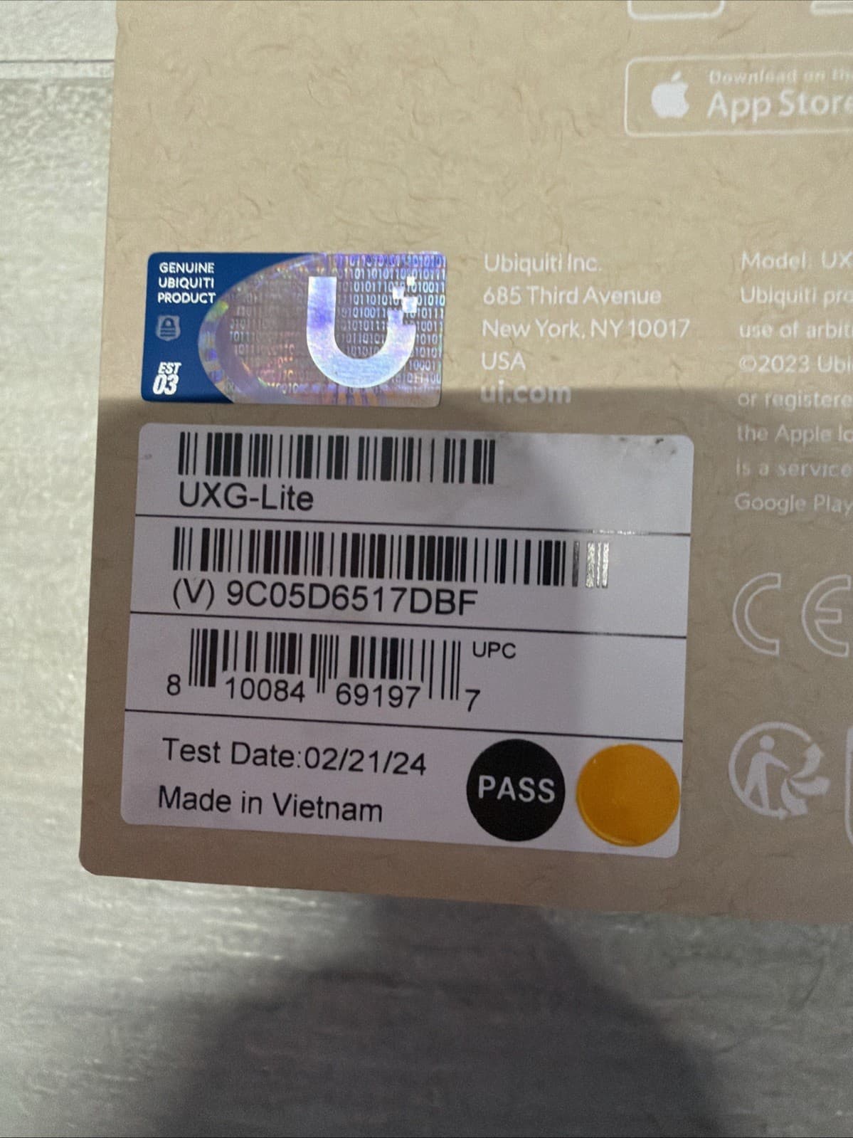 New Factory Sealed Ubiquiti Gateway Lite UXG-Lite Gateway Ubiquiti Networks - Image 9