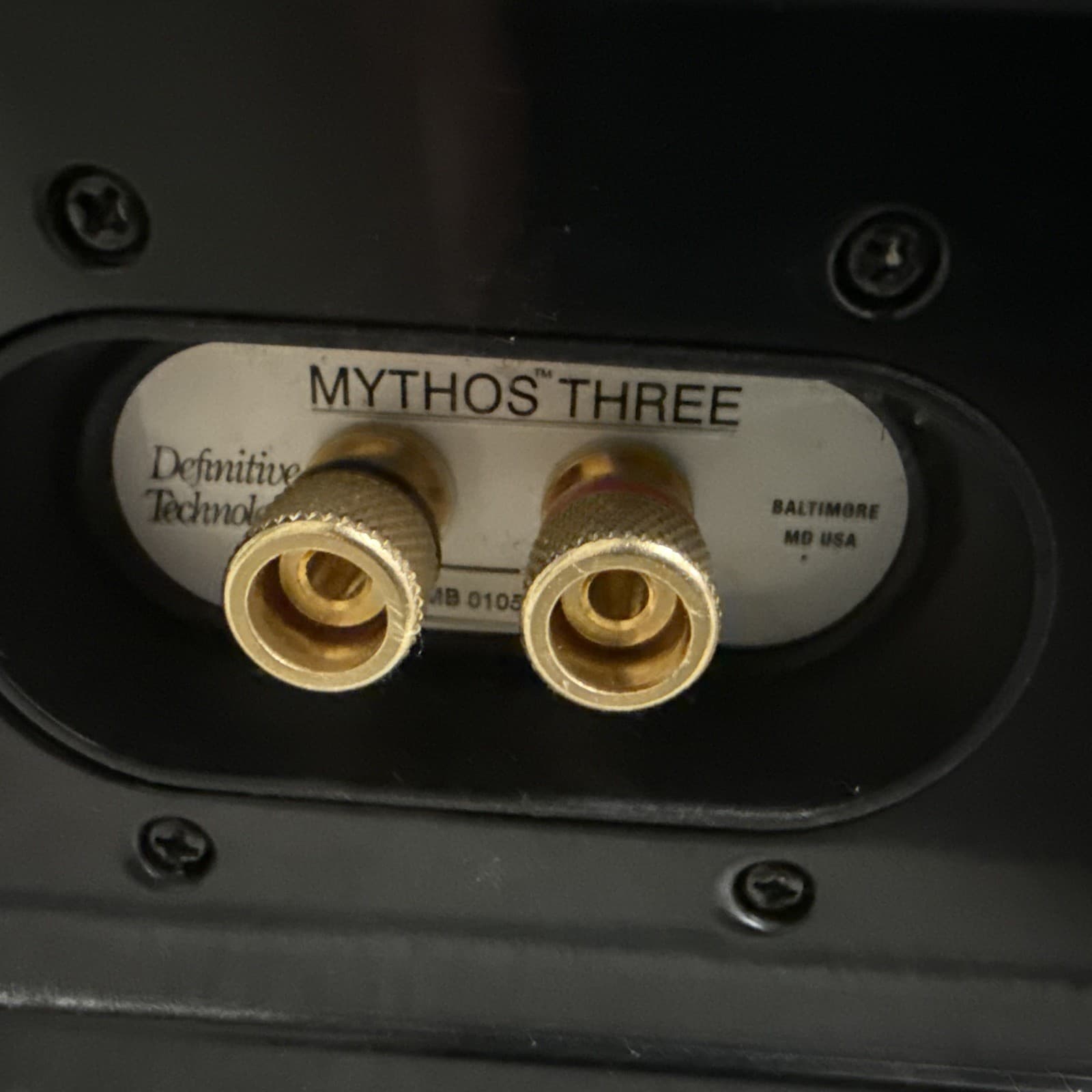 Definitive Technology Mythos Three 3  Black Main Surround or Center Speaker - Image 8