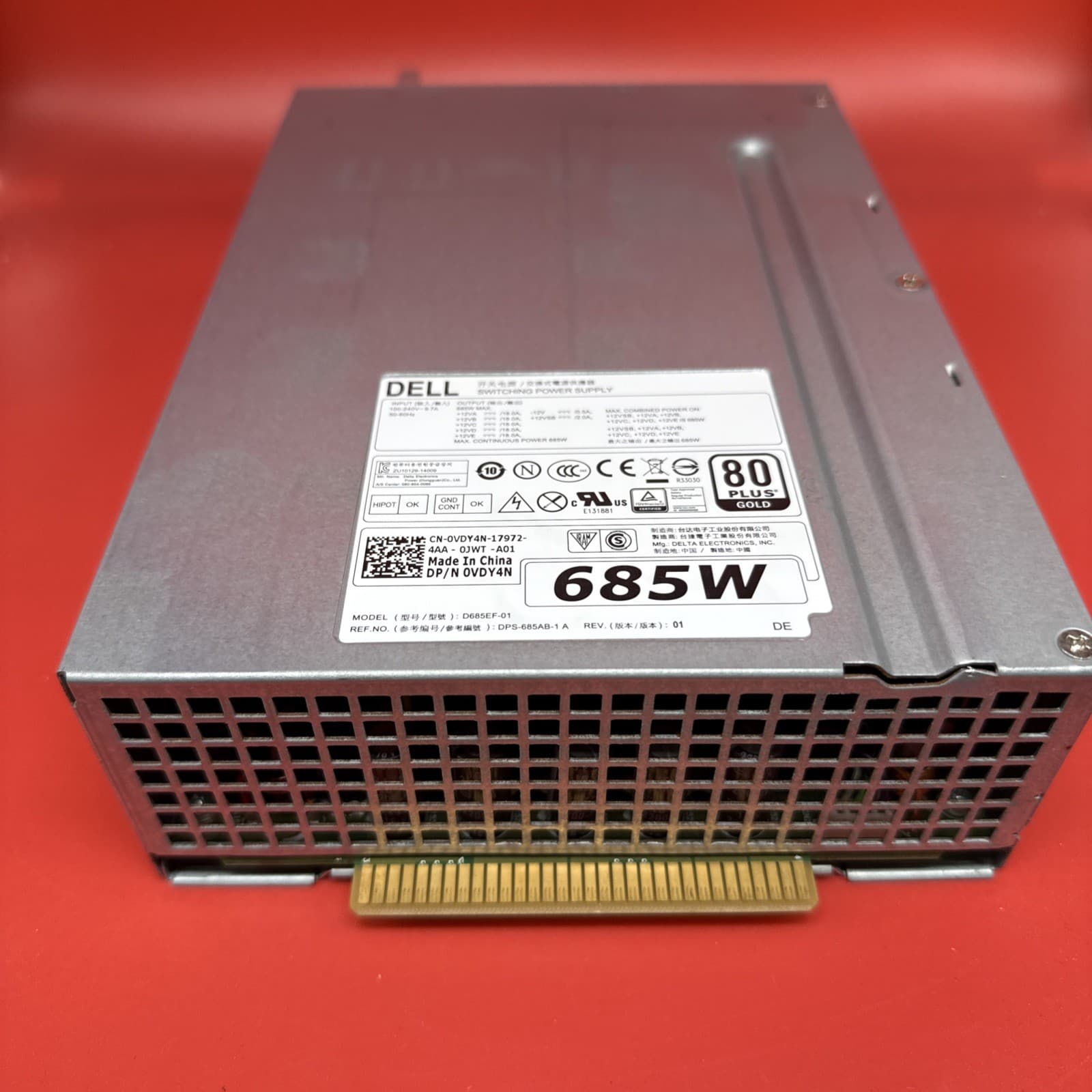 Dell 685W PSU Precision WorkStation T7910 Power Supply 0VDY4N D685EF-01 USA - Image 2