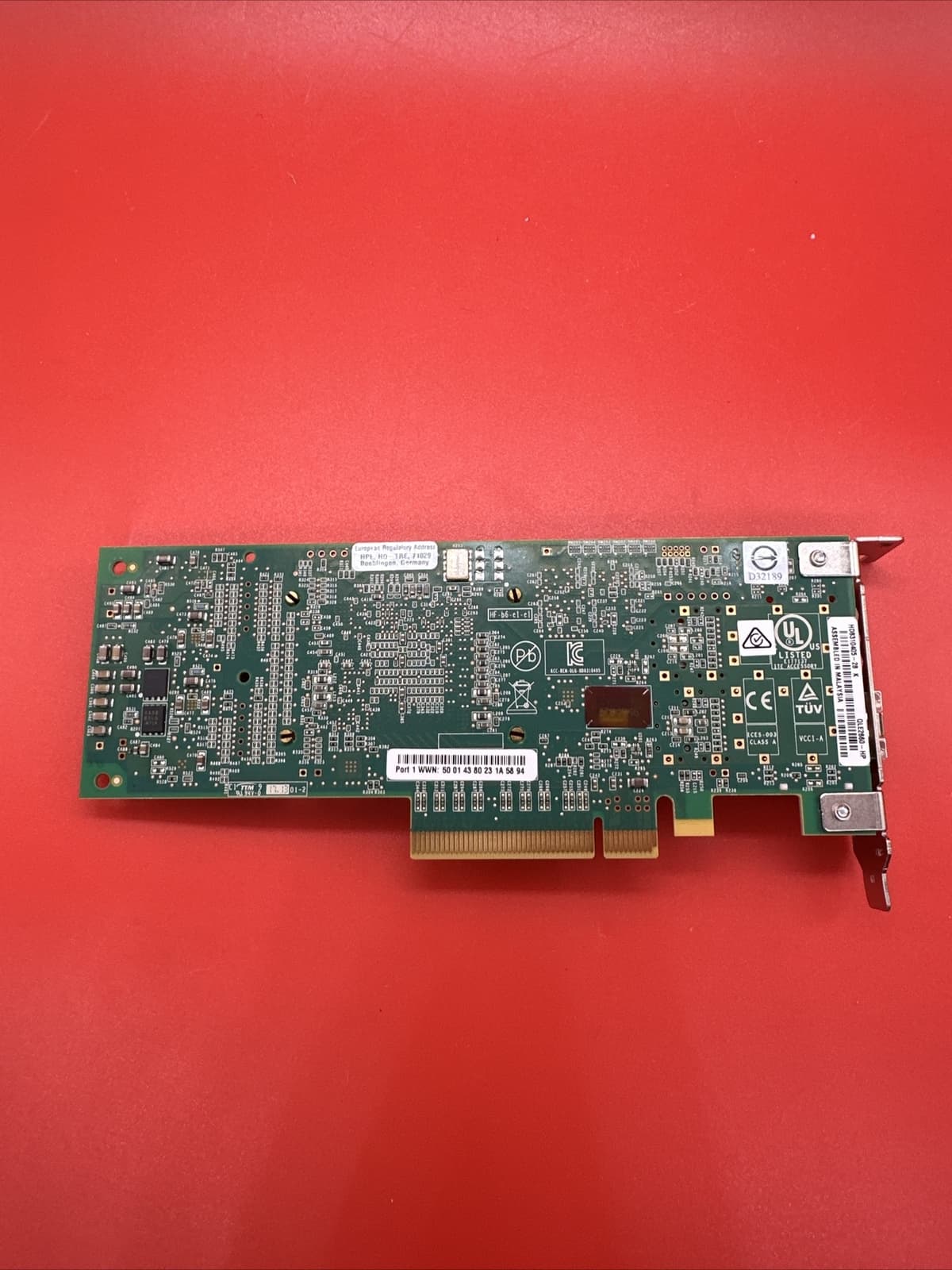HPe QW971A SN1000Q 699764-001 16Gb SP FC Host Bus PCIe Half Height Adapter Wired - Image 4