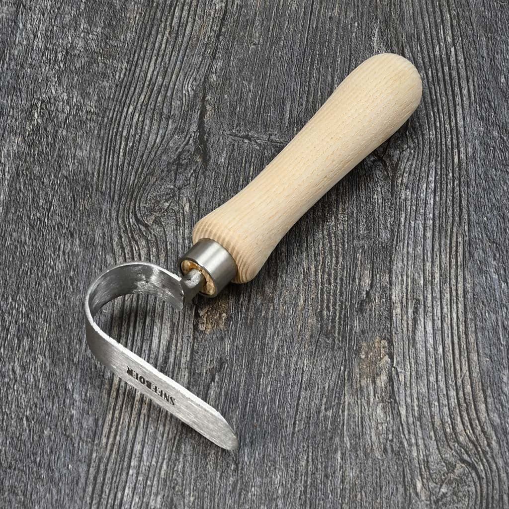 Sneeboer Weeding Finger Hand Weeder Stainless Steel Hand-Forged Cherry Dutch NEW - Image 3