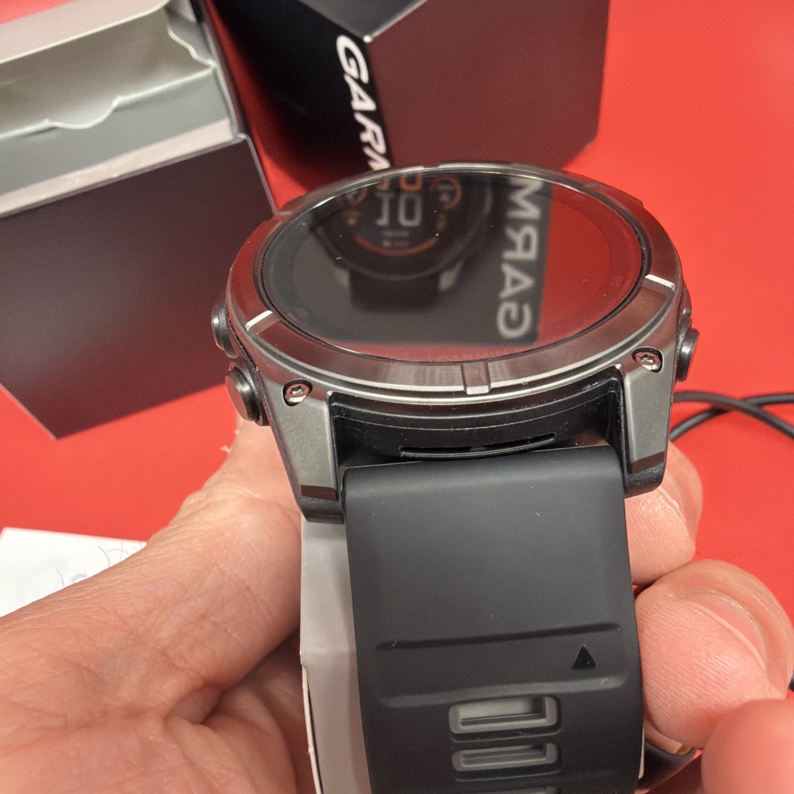 Garmin Fenix 8 51mm Sapphire Carbon Gray DLC Titanium GPS Watch 010-02905-20 - Image 3