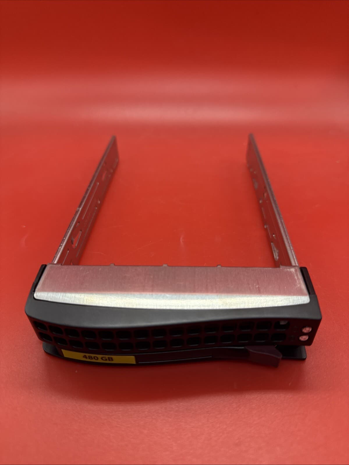 Supermicro 01-SC813A2 3.5 Hot Swap Hard Drive Caddy / Tray Rigid Plastic Silver - Image 2