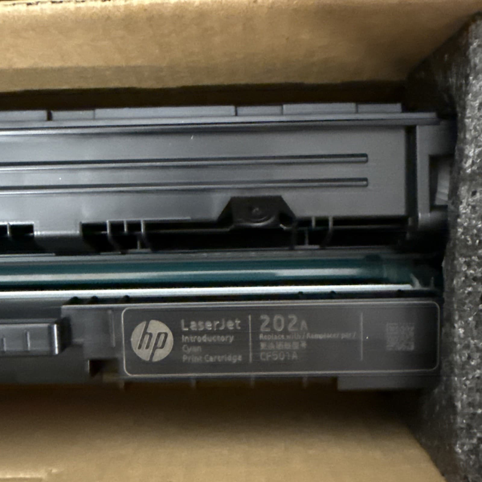HP 202x 202a CF500x CF501A CF502A CF503a Empty Kit HP 501A Genuine/Original - Image 4