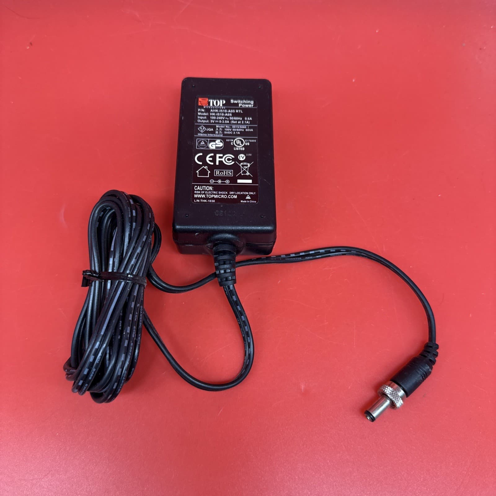 TOP Switching Power Supply AHK-I510-A05 RTL 0015/5060 100V 5VDC THK-1030