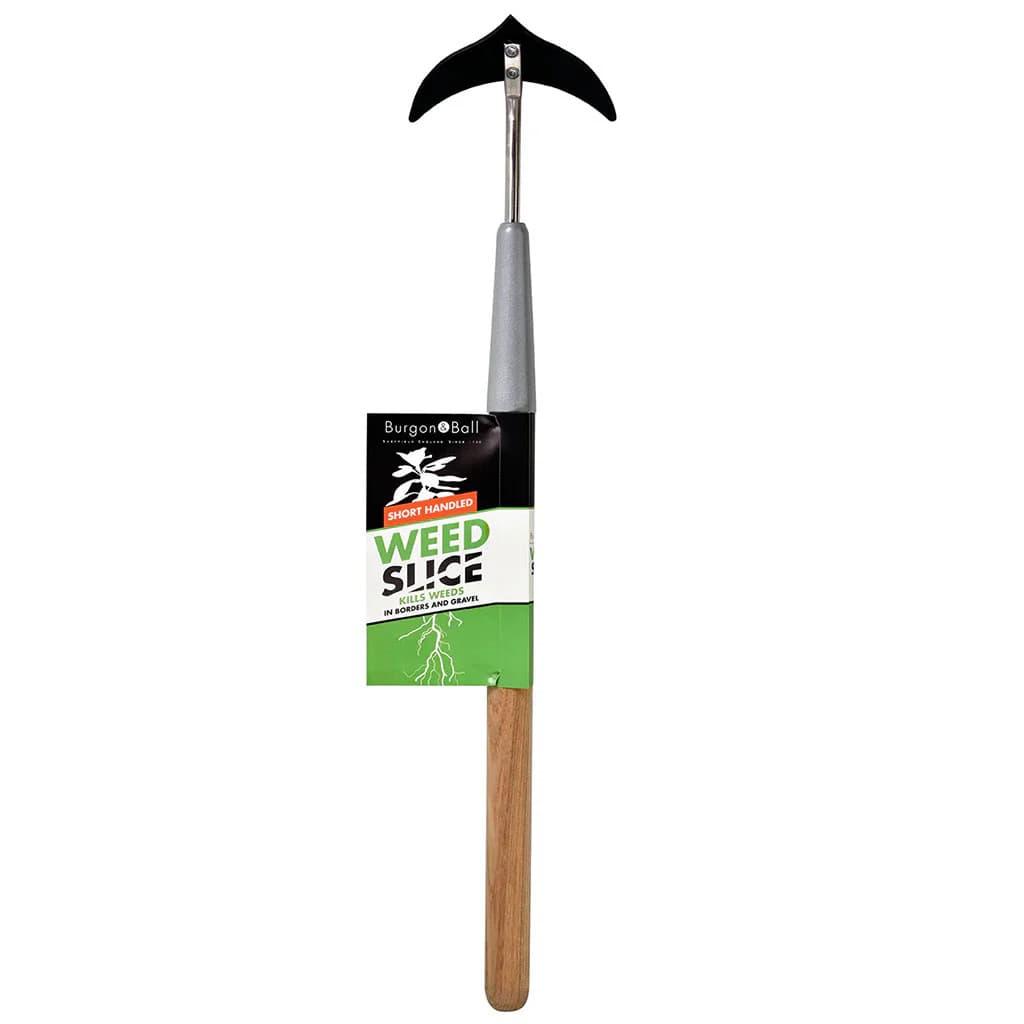 Burgon & Ball Short Weed Slice Hand Weeder Stainless Steel Weeding British NEW - Image 4