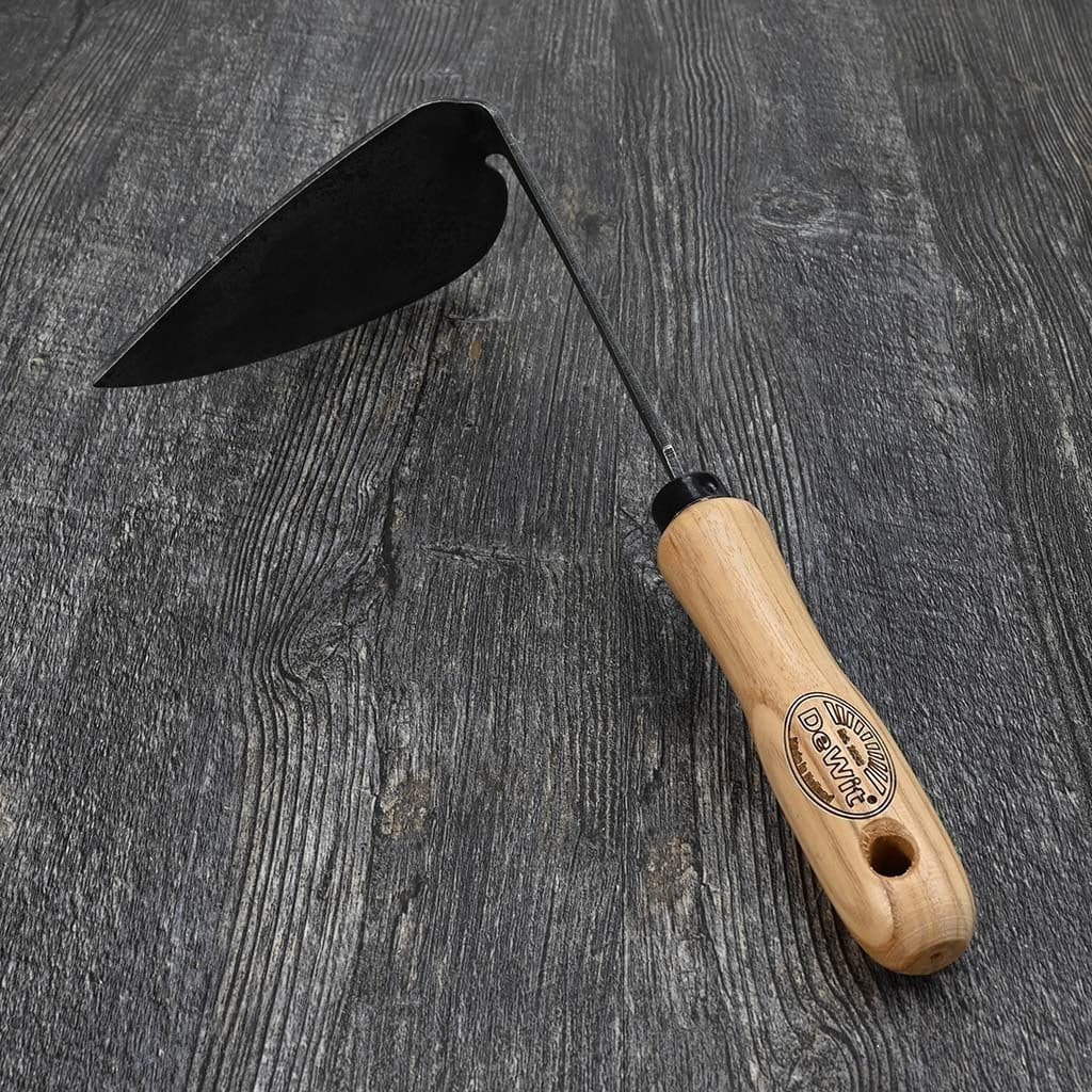 DeWit Korean Hand Hoe Boron Steel Ash Handle Hand-Forged Right Hand Dutch NEW - Image 3