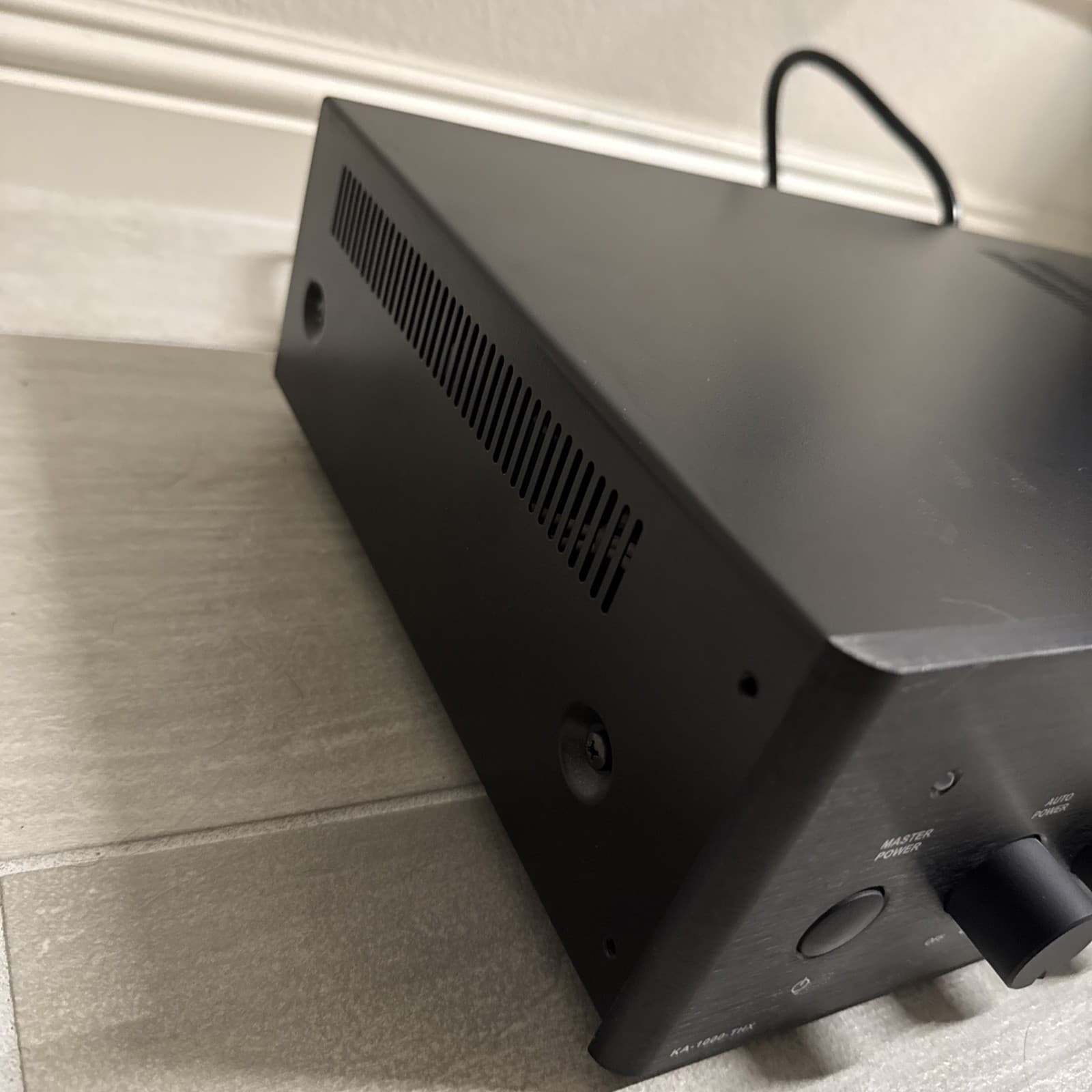 Klipsch KA-1000 THX 2-Ch x 500 Watt Subwoofer Amplifier Buzzing Sound Black - Image 3