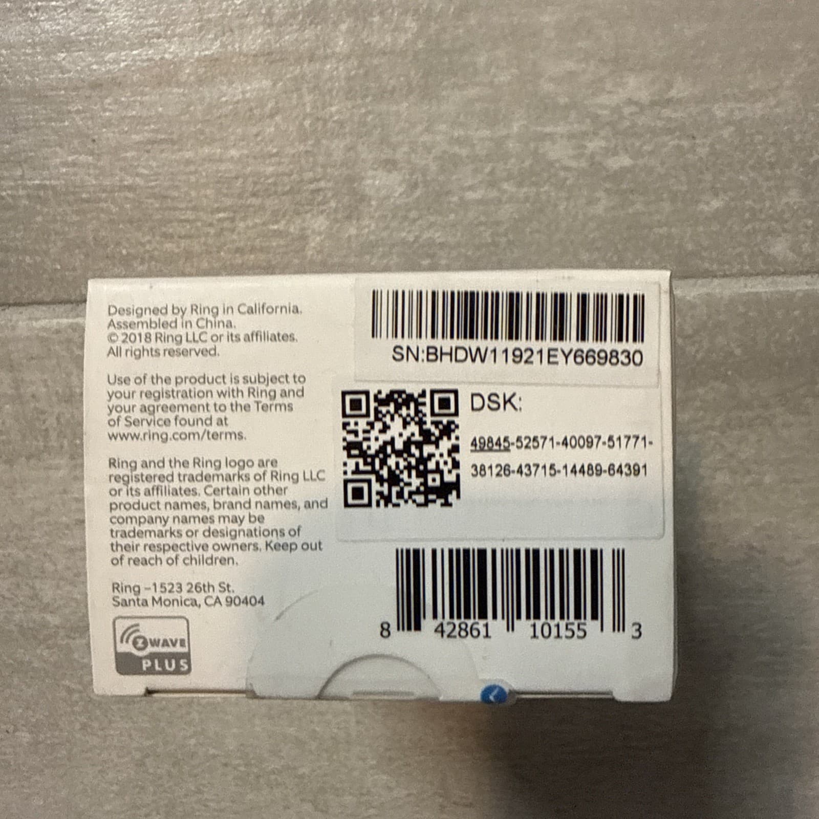 Ring 4SD1S70EN0 Alarm Contact Sensor - White 4SD1S7-0EN0 Home_Lighting_Accessory - Image 6