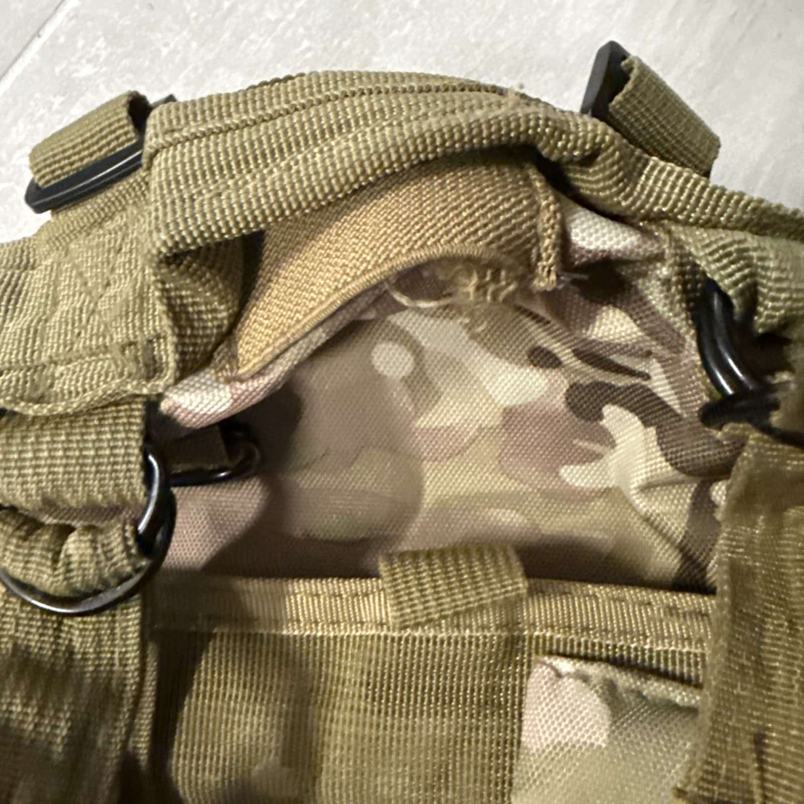 Camp Gear Camo Small Backpack Molle Adjustable Clean Backpacking - Image 16