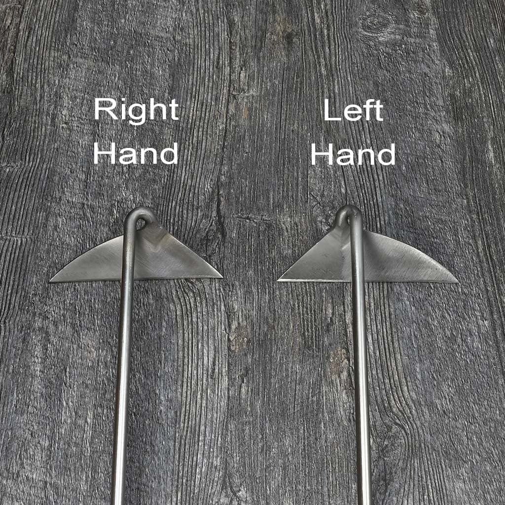 Sneeboer Hand Hoe Stainless Steel Hand-Forged Ash-Left Hand Dutch NEW - Image 3