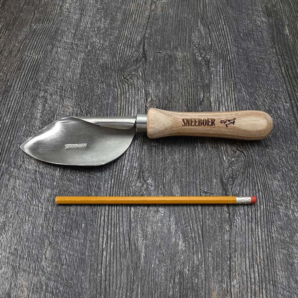 Sneeboer Potting Trowel Stainless Steel Hand-Forged Left Hand - Ash Handle NEW - Image 7