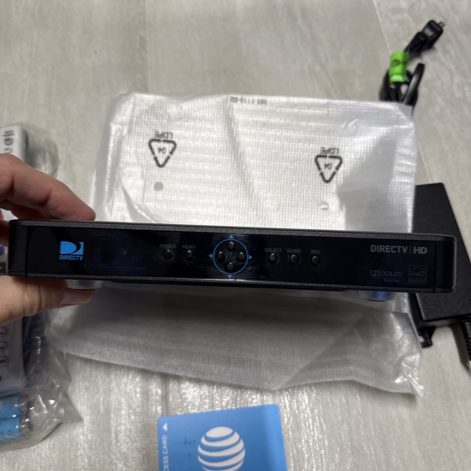 DIRECTV H25-100 HD Digital Satellite Receiver Black H25100 Portable HDMI Port - Image 3