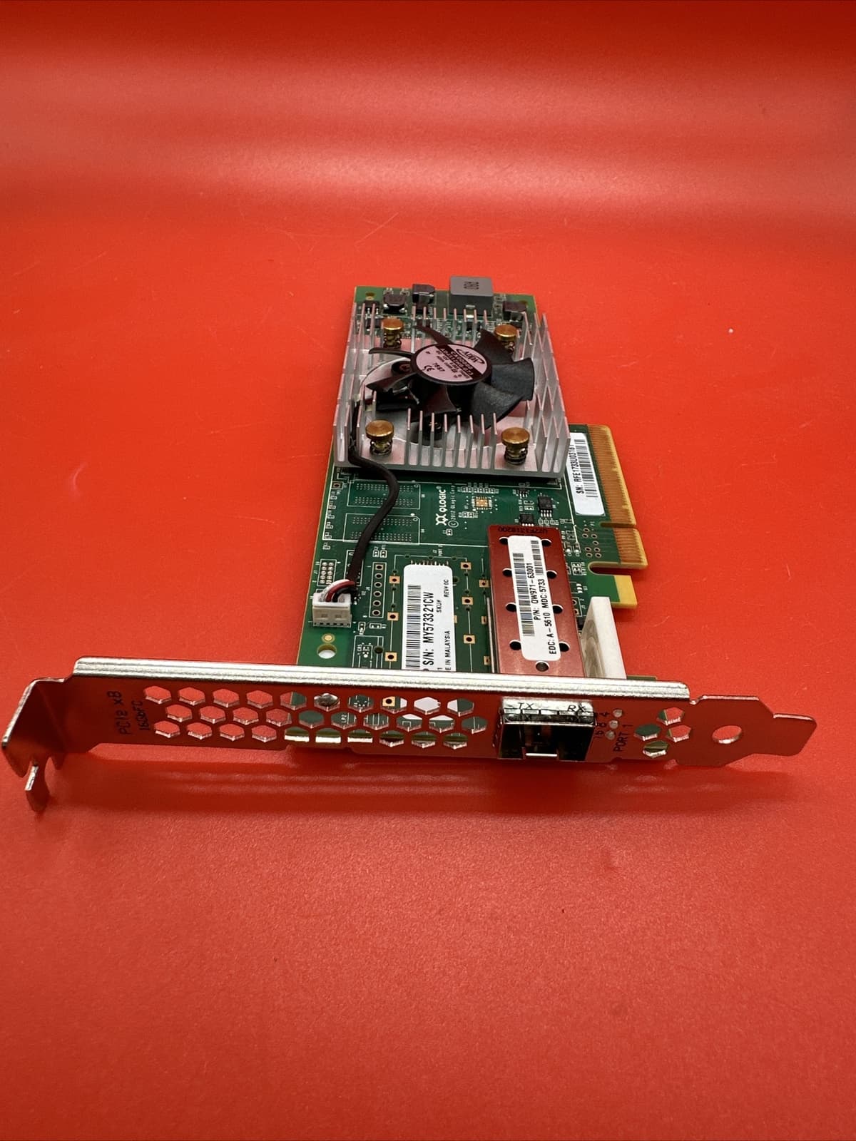 HP QW971A SN1000Q 699764-001 16Gb SFP SP FC Host Bus PCIe Full Height Adapter - Image 6