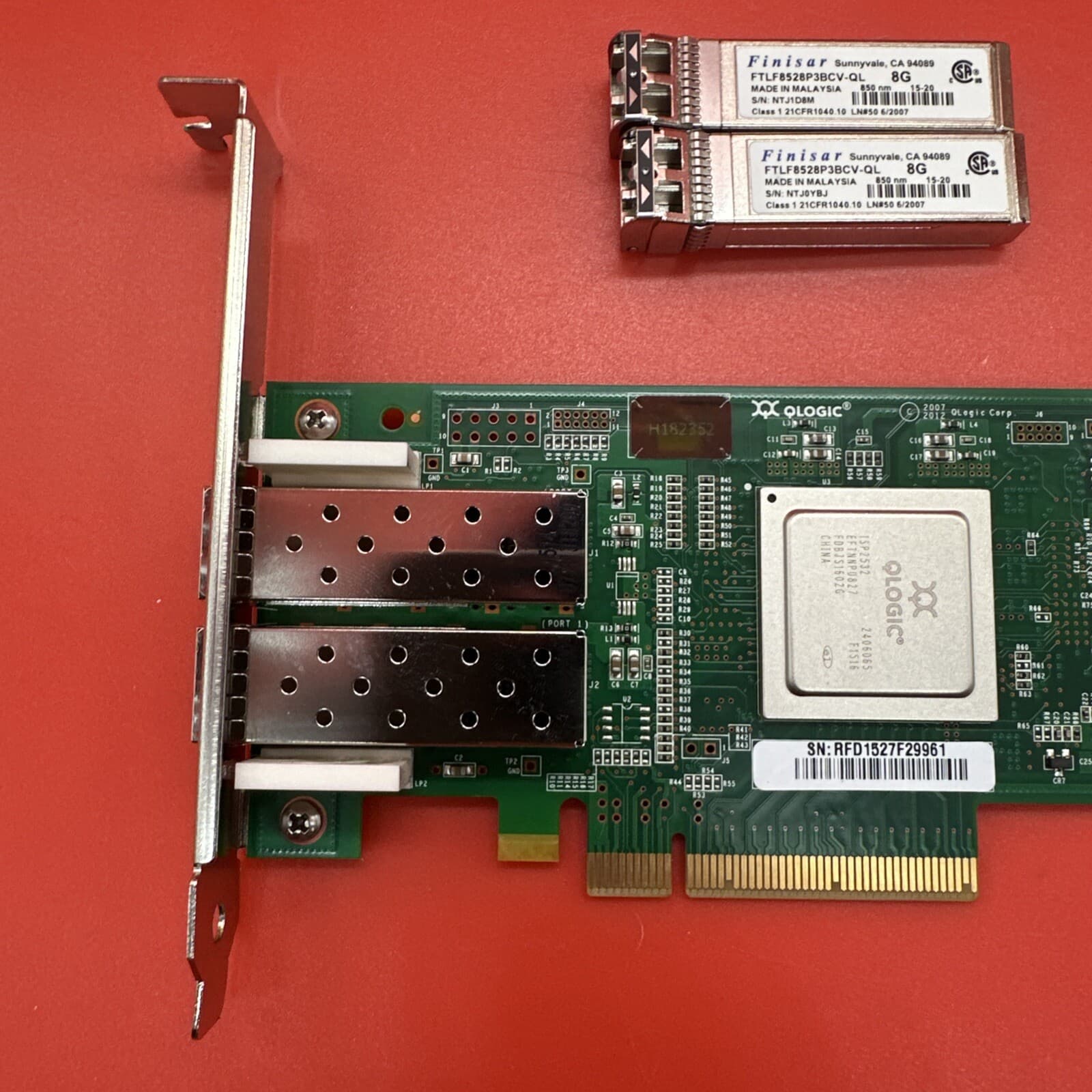 IBM Power EN0G 00WT110 00WT111 QLE2562-IBMP 8Gb FC FH HBA SFP+ As Pictured Wired - Image 2