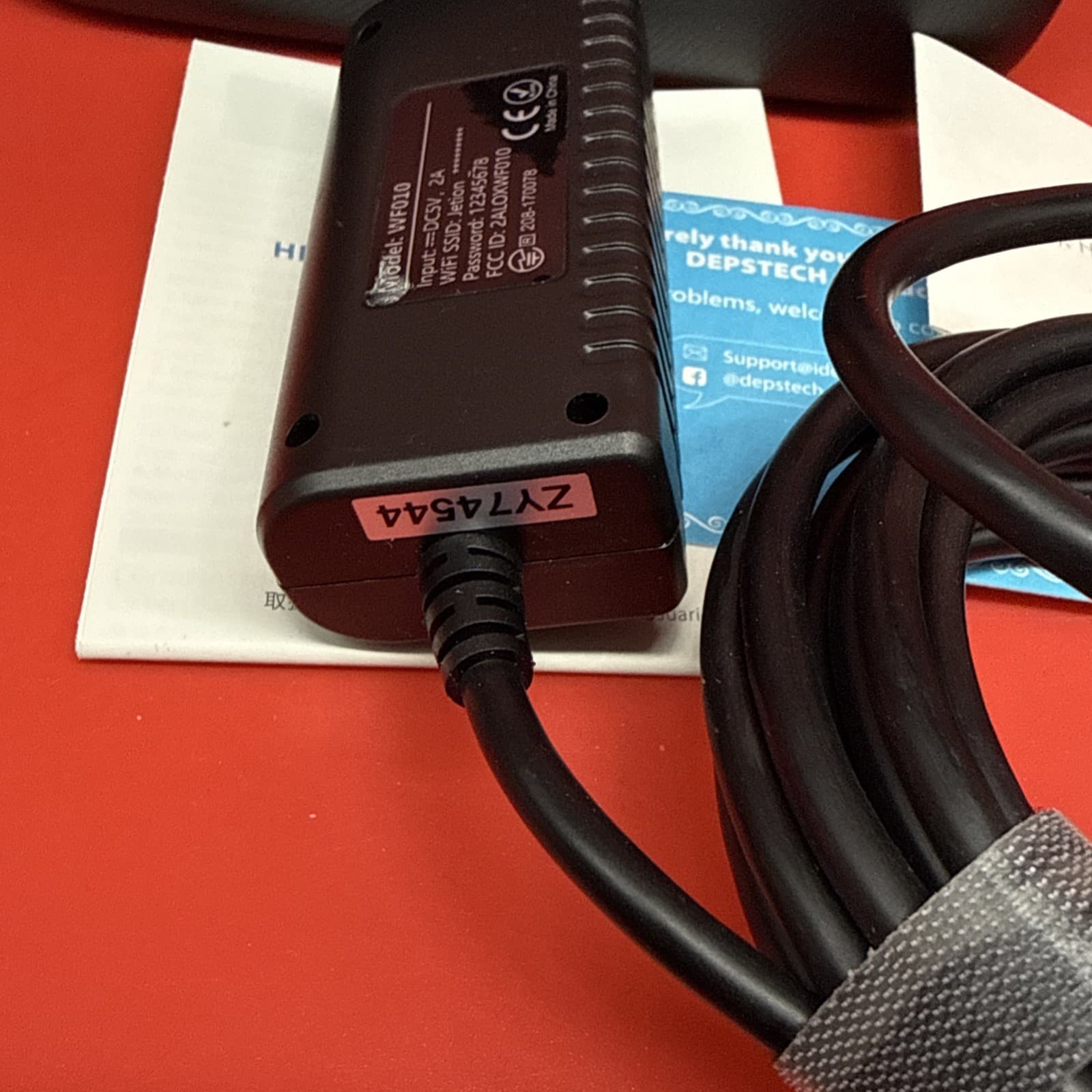 DEPSTECH WF010 Wireless Endoscope WiFi HD Inspection Semi-Rigid Snake Camera EC - Image 5